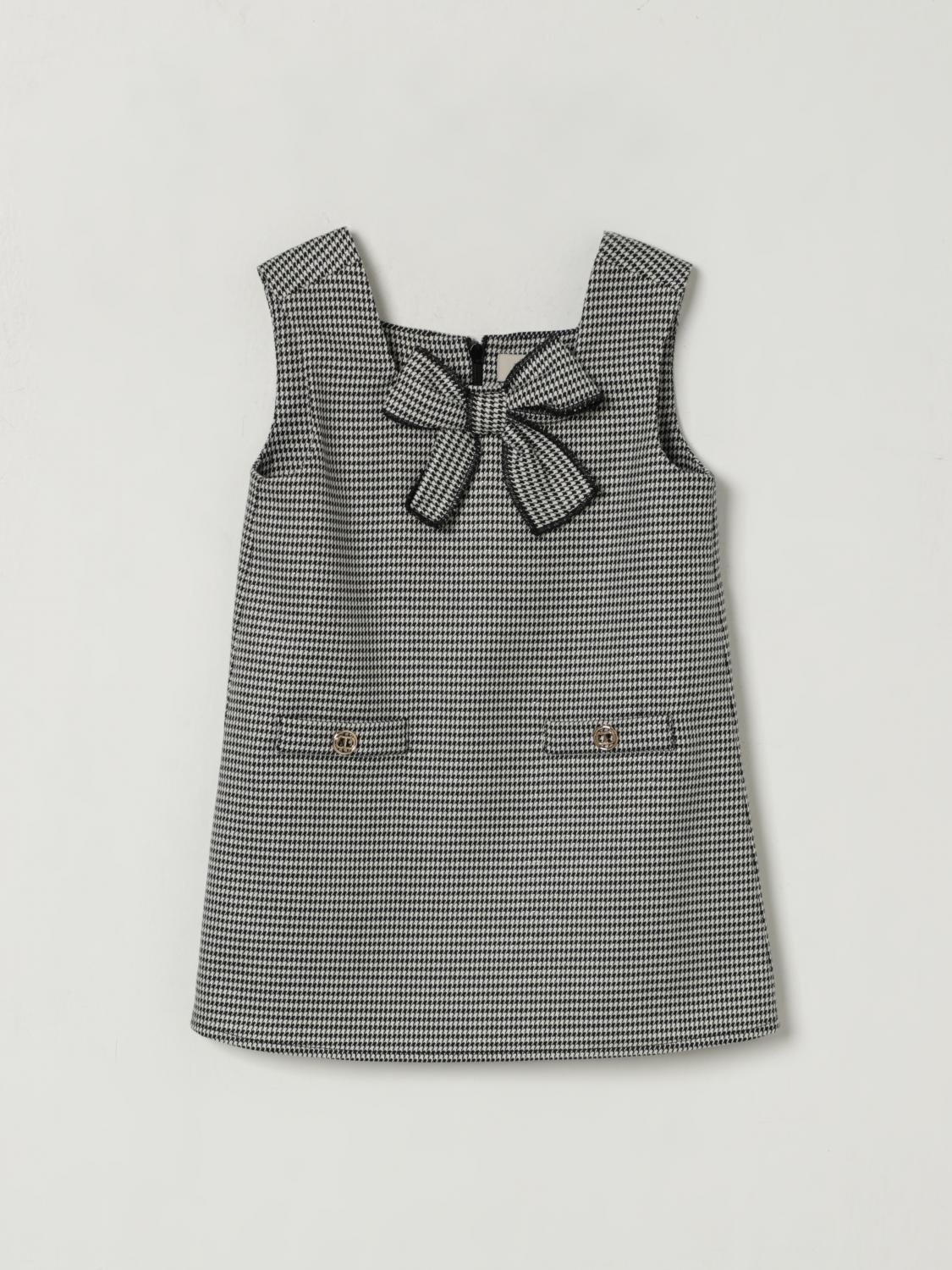 Twinset Romper Kids Color Grey In Gray