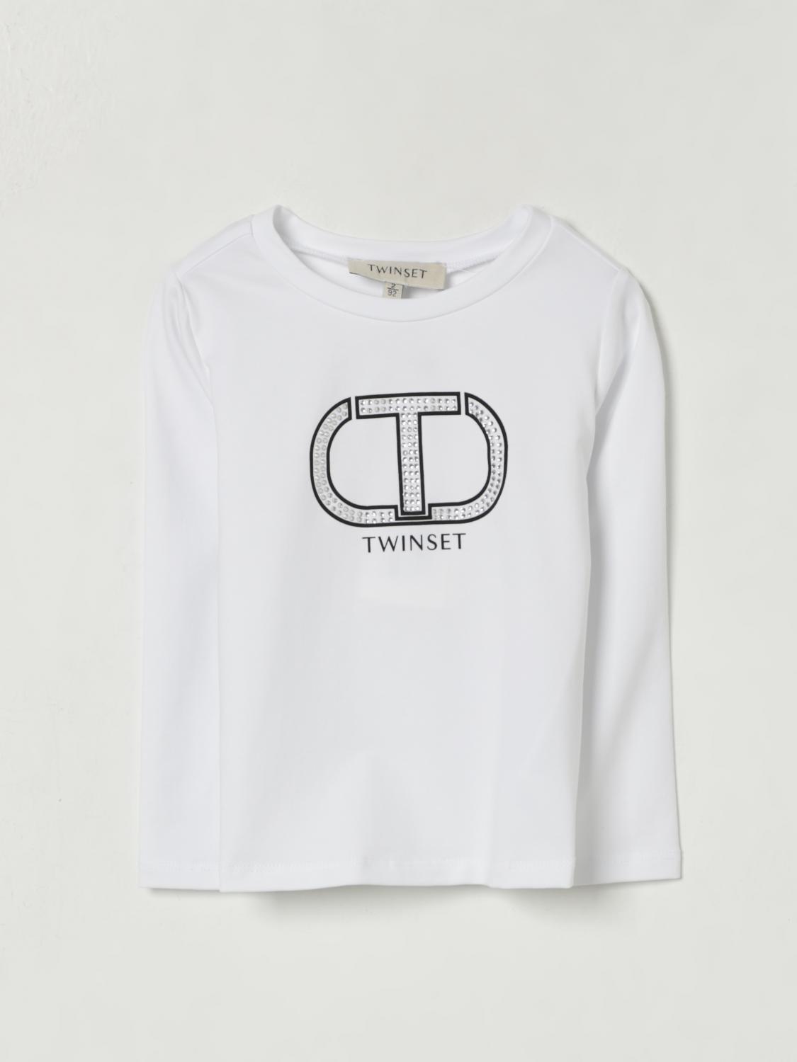 Twinset T-shirt Kids Color White In White