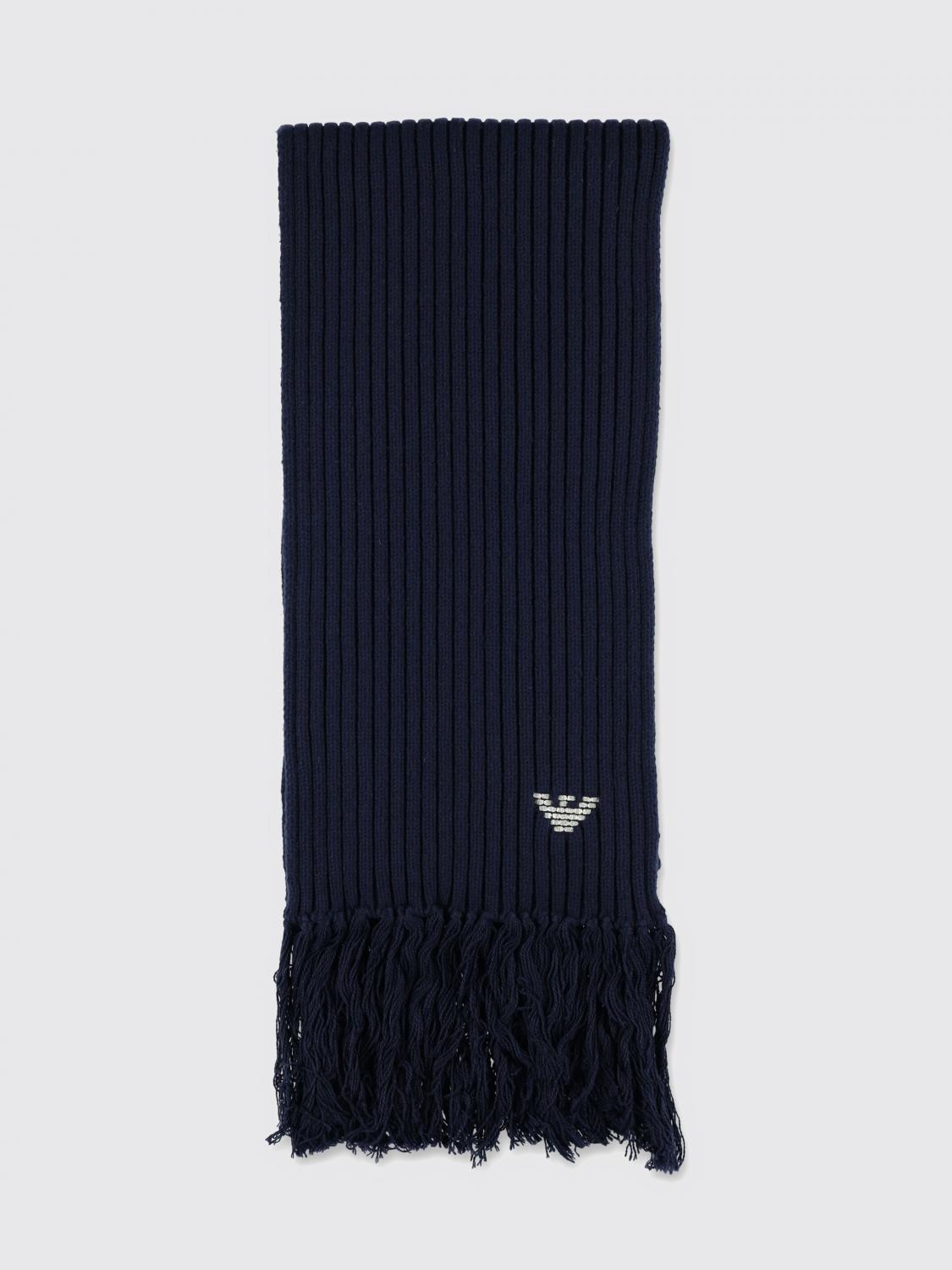 Scarf EMPORIO ARMANI Men color Blue Scarf EMPORIO ARMANI Men color Blue