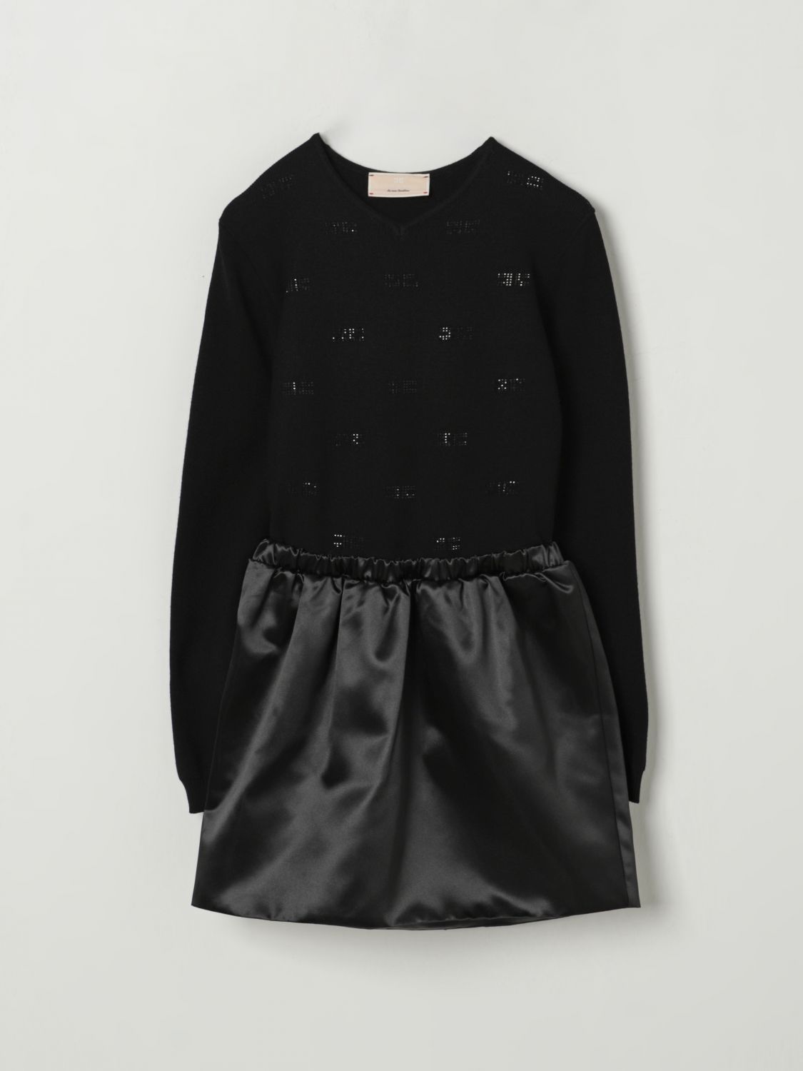 Elisabetta Franchi La Mia Bambina Dress  Kids Color Black