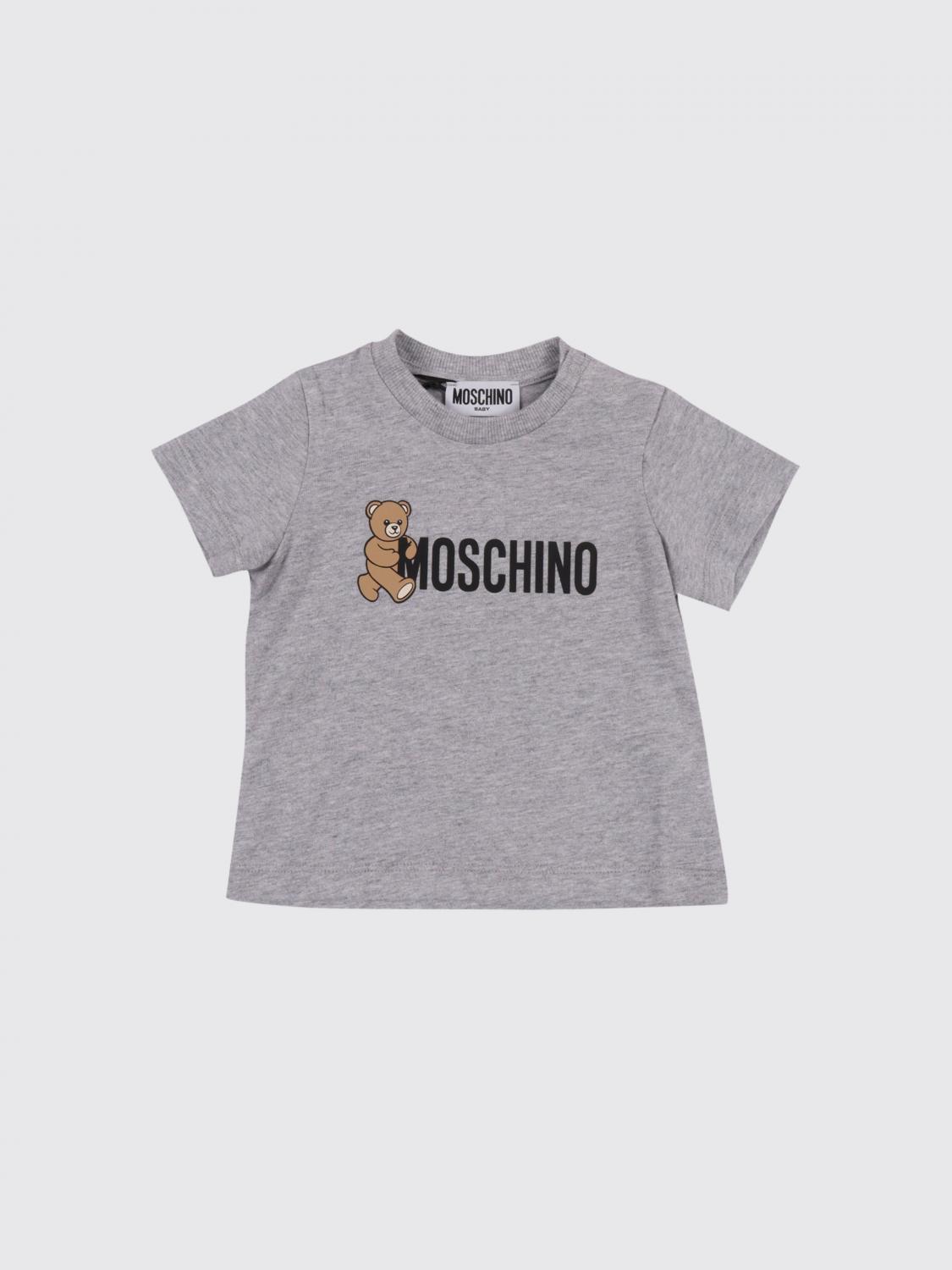 MOSCHINO T-Shirt Kinder Farbe Grau