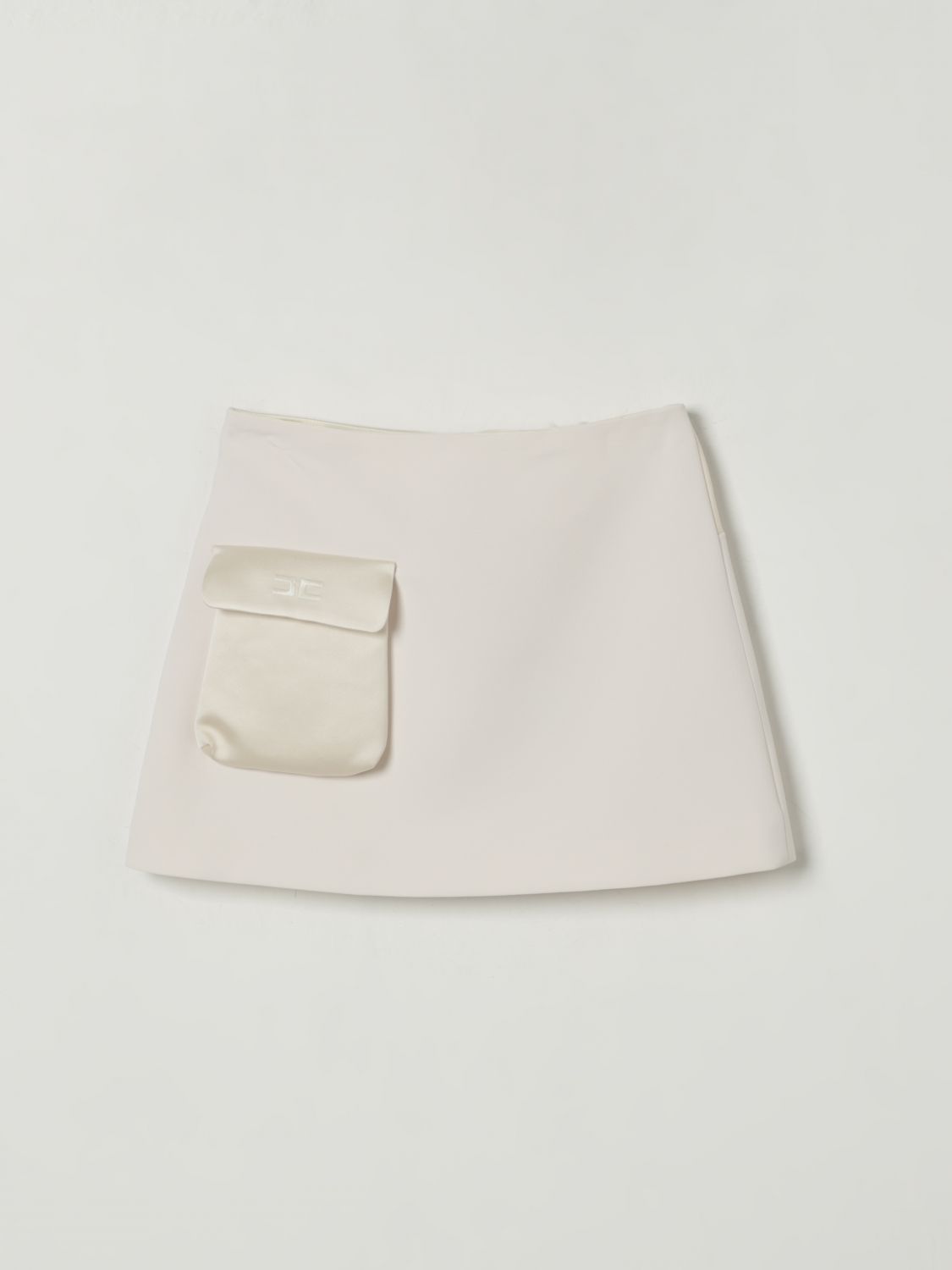 Elisabetta Franchi La Mia Bambina Skirt  Kids Color Ivory In White