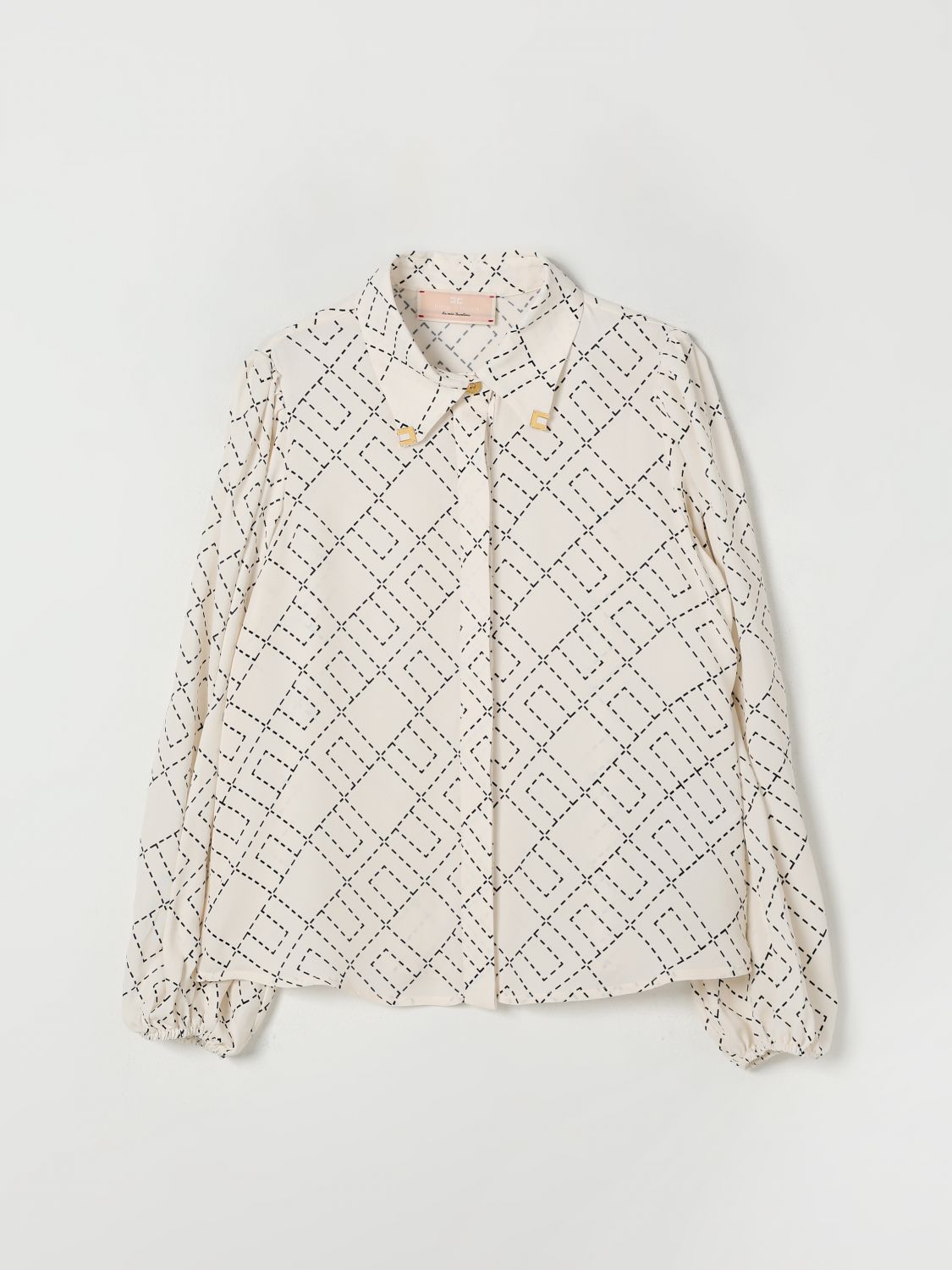 Elisabetta Franchi La Mia Bambina Shirt  Kids Color Milk In White