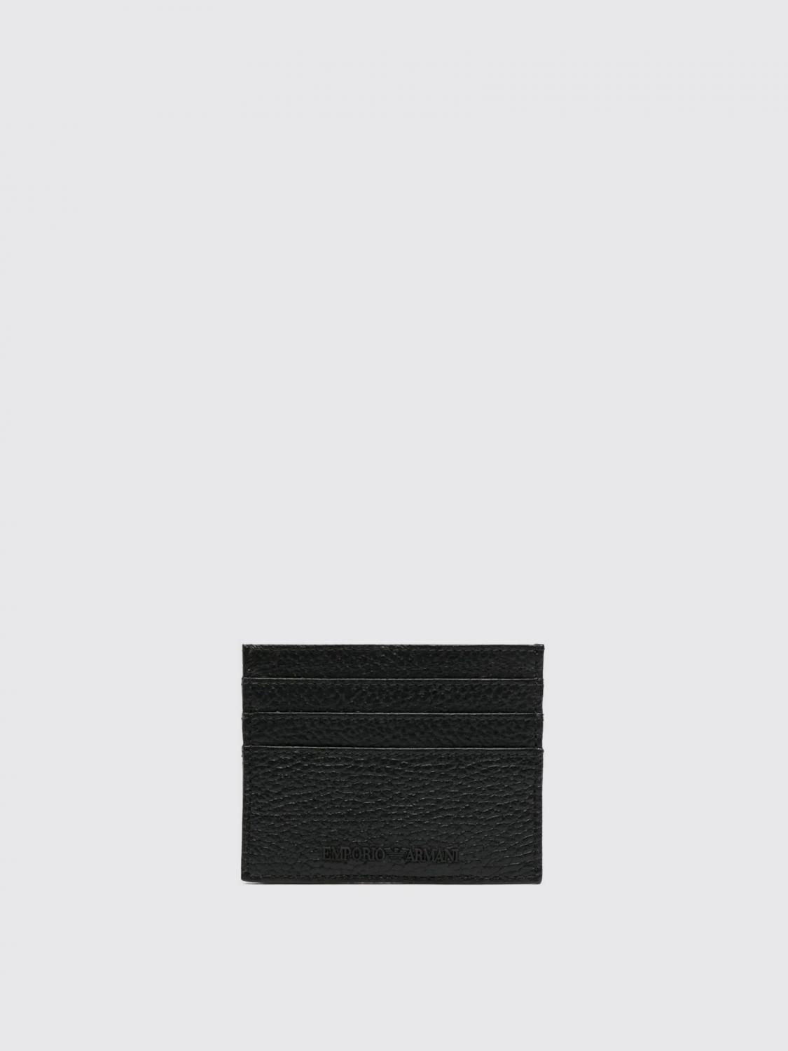 EMPORIO ARMANI Portemonnaie Herren Farbe Schwarz