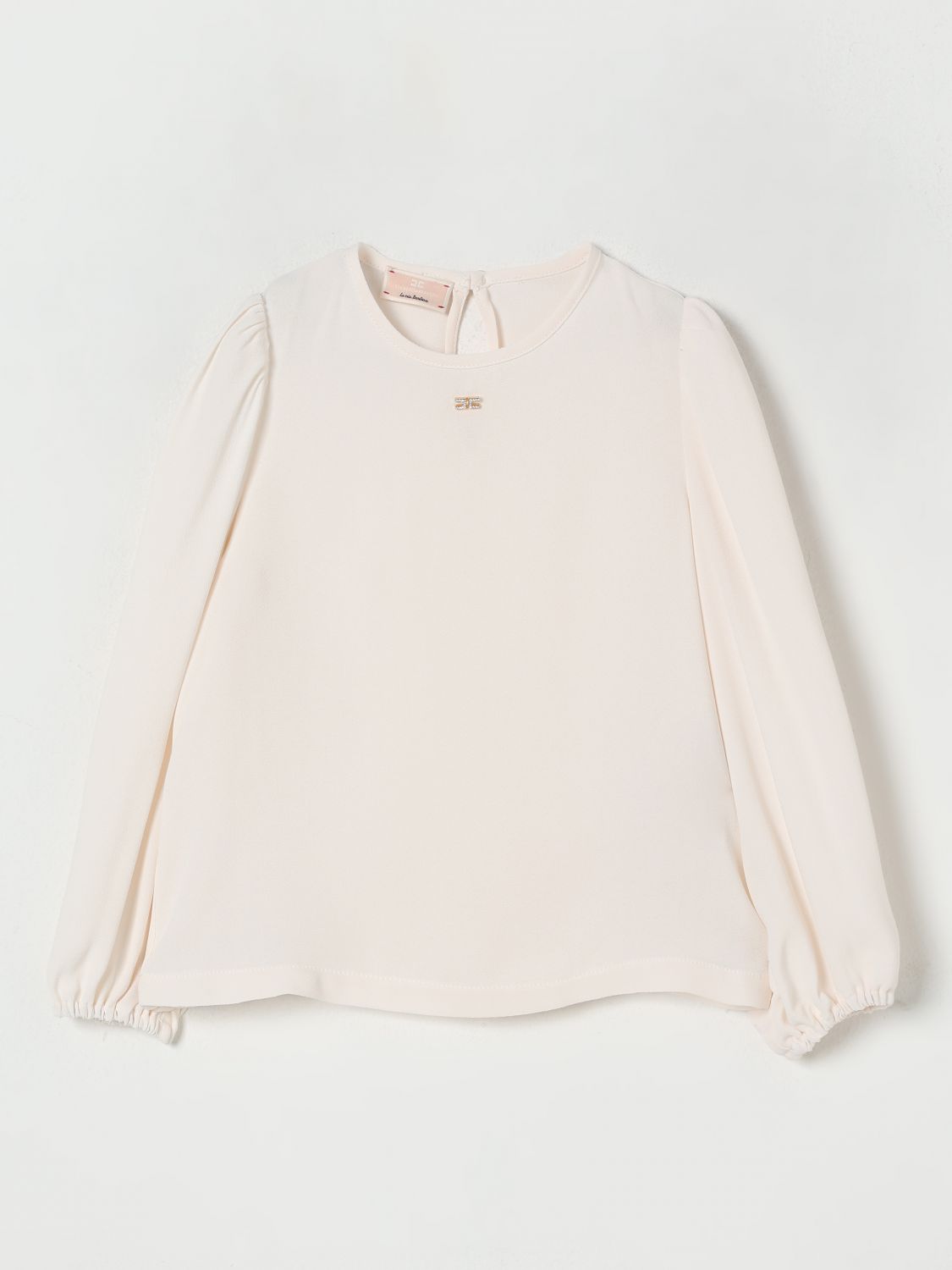 Elisabetta Franchi La Mia Bambina Babies' Shirt  Kids Color Milk In White