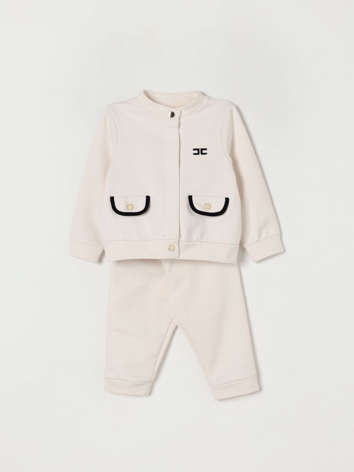 Elisabetta Franchi La Mia Bambina Jumpsuit  Kids Color Milk In Neutral