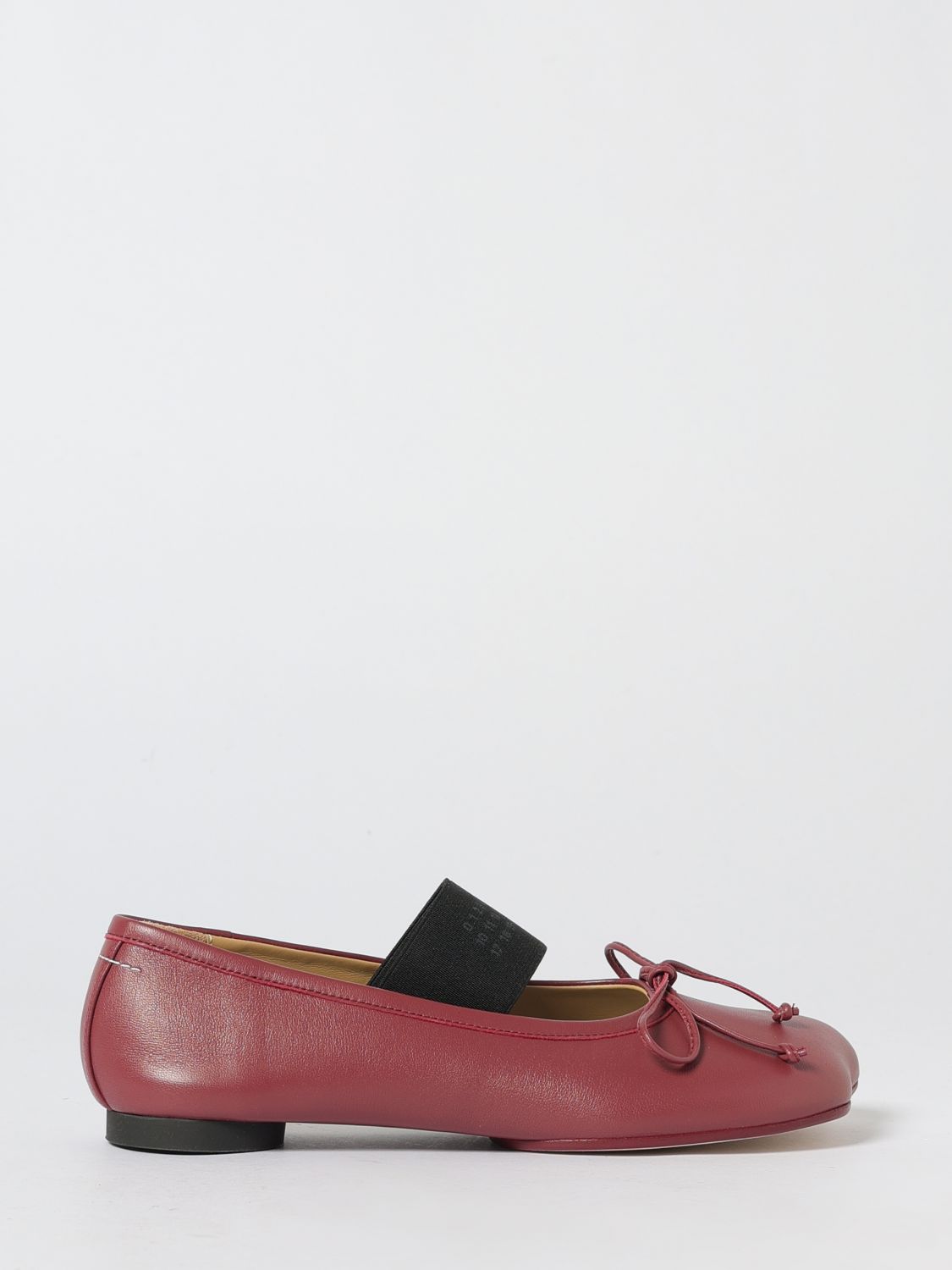 Mm6 Maison Margiela Ballet Flat  Woman Color Red In Red