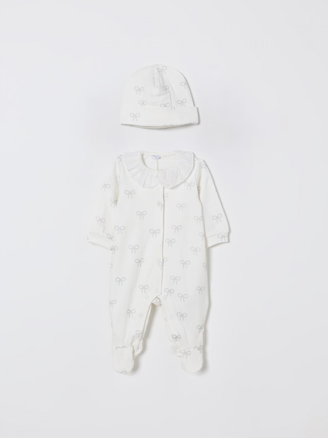 Monnalisa Romper  Kids Color Yellow Cream In White