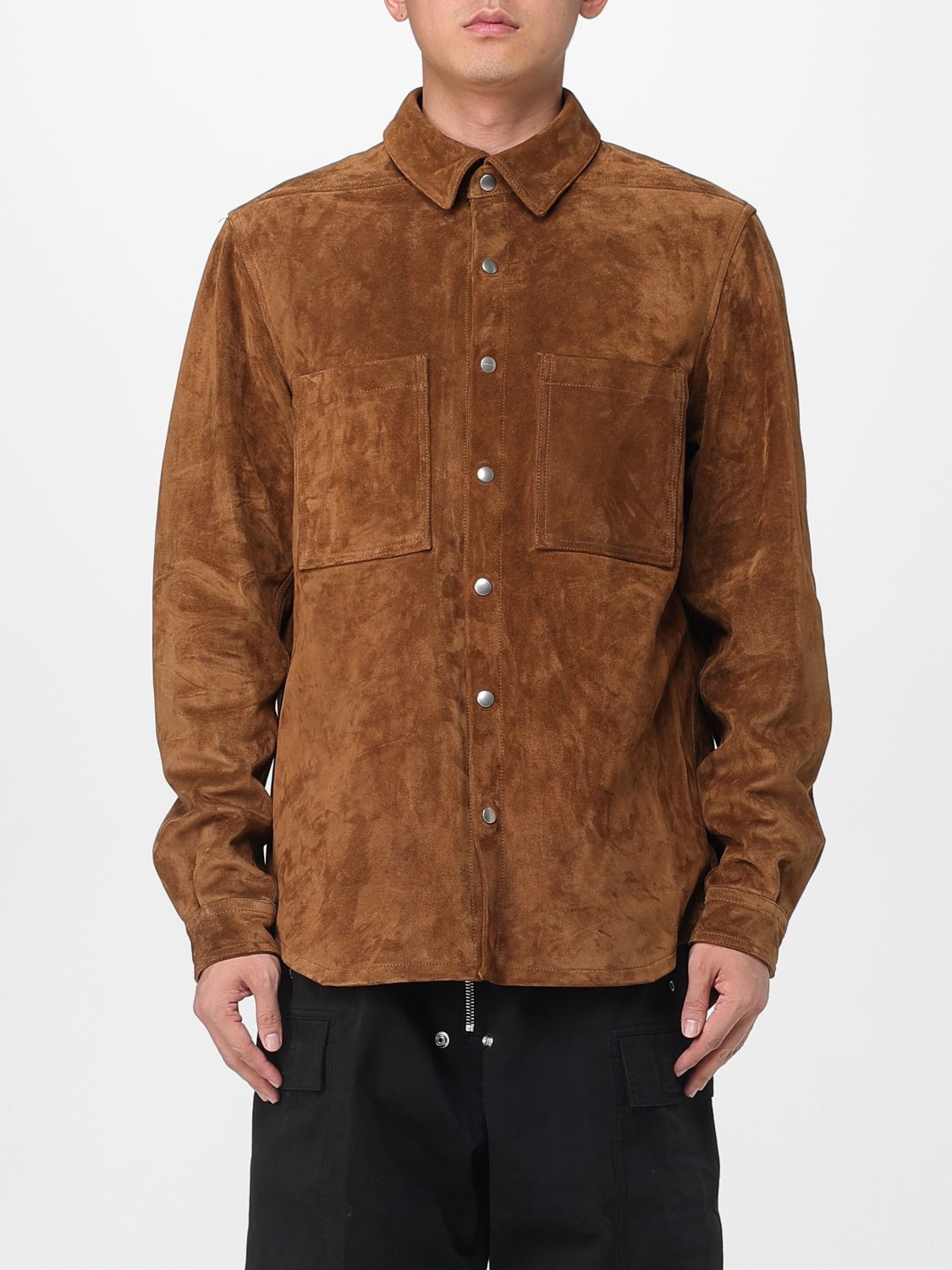 Rick Owens Jacket  Men Color Walnut In Brown