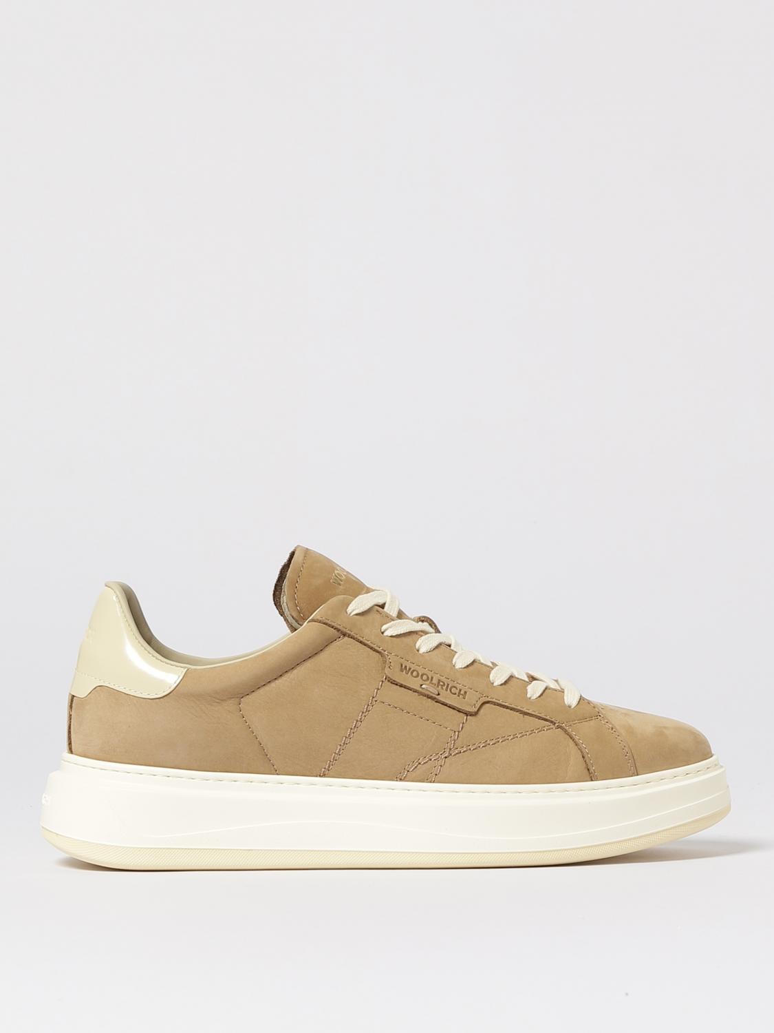 Woolrich Sneakers Men Color Beige In Brown