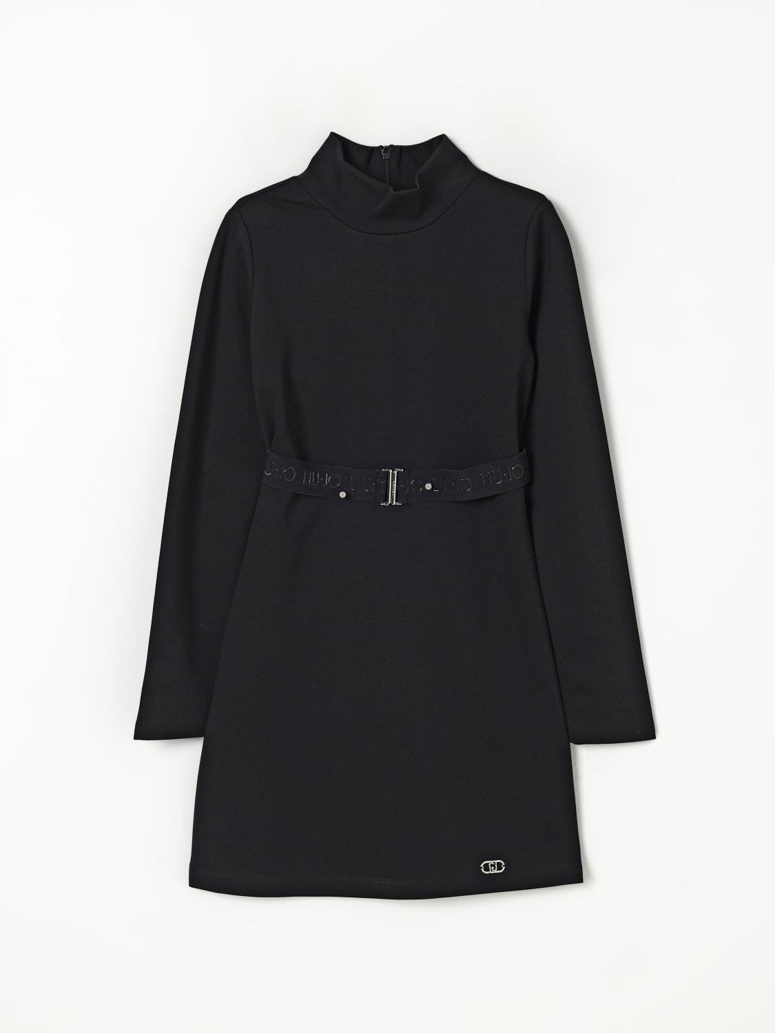 Liu •jo Dress Liu Jo Kids Color Black In Black