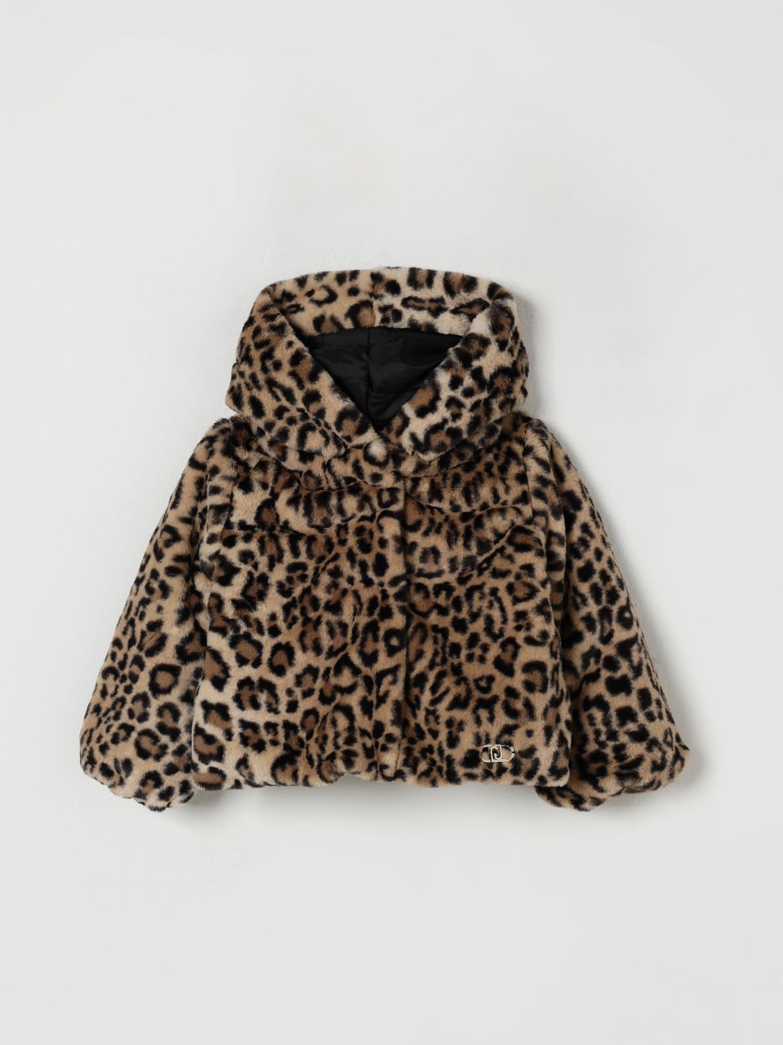 Liu •jo Coat Liu Jo Kids Color Multicolor In Animal Print