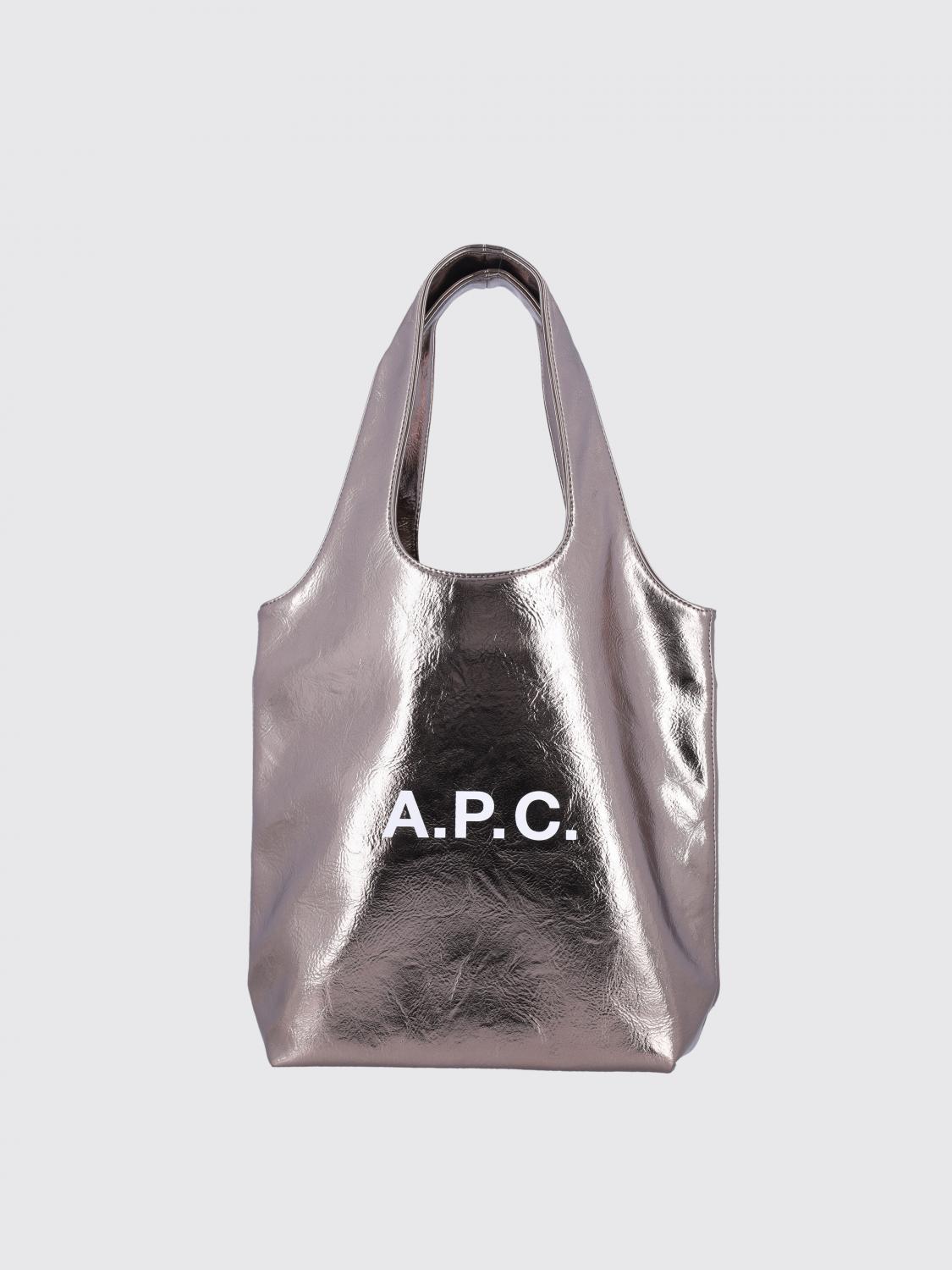 Shoulder Bag A. P.C. Men color Silver