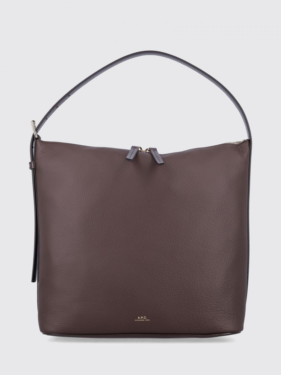 Shoulder Bag A. P.C. Woman color Ebony