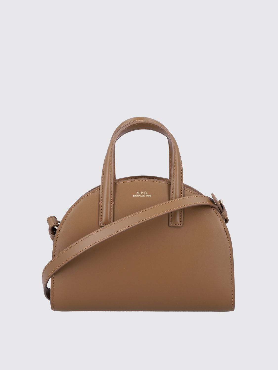 Apc Handbag A. P.c. Woman Color Dove Grey In Gray