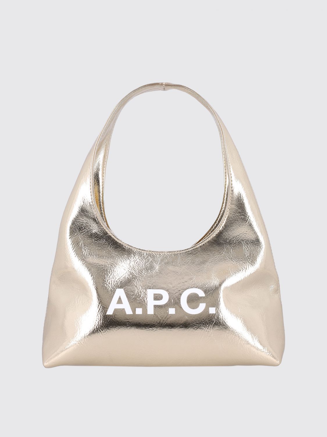 Apc Handbag A. P.c. Woman Color Gold In Gold