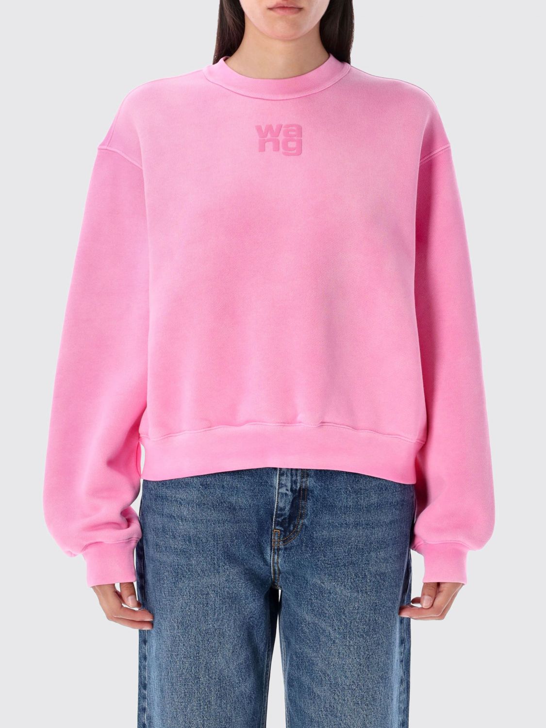 Alexander Wang T Sweatshirt T By Alexander Wang Woman Color Pink