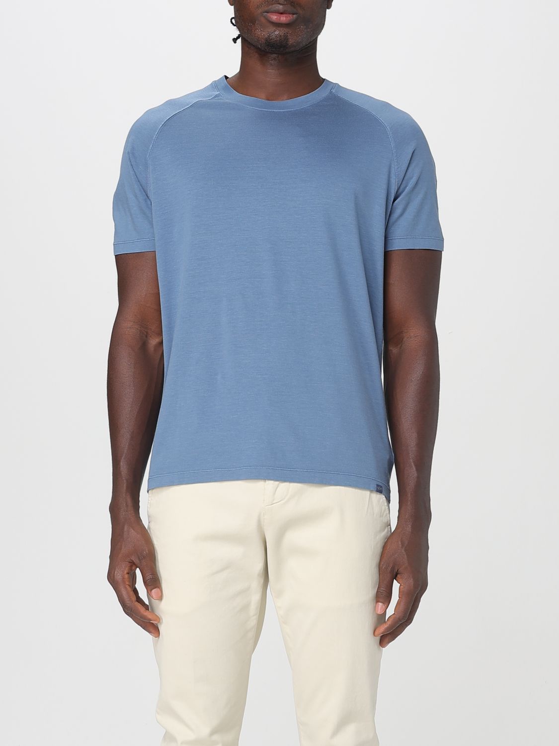 Paul & Shark T-shirt Men Color Sky Blue In Blue