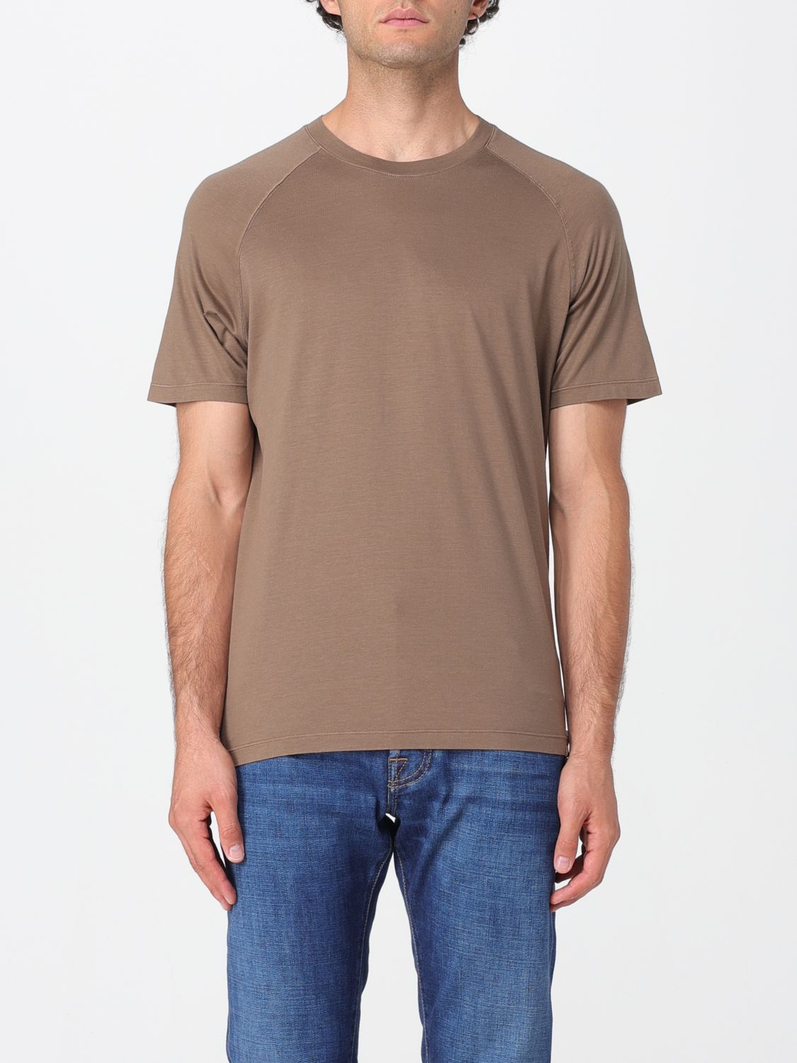 Paul & Shark T-shirt  Men Color Mud In Brown