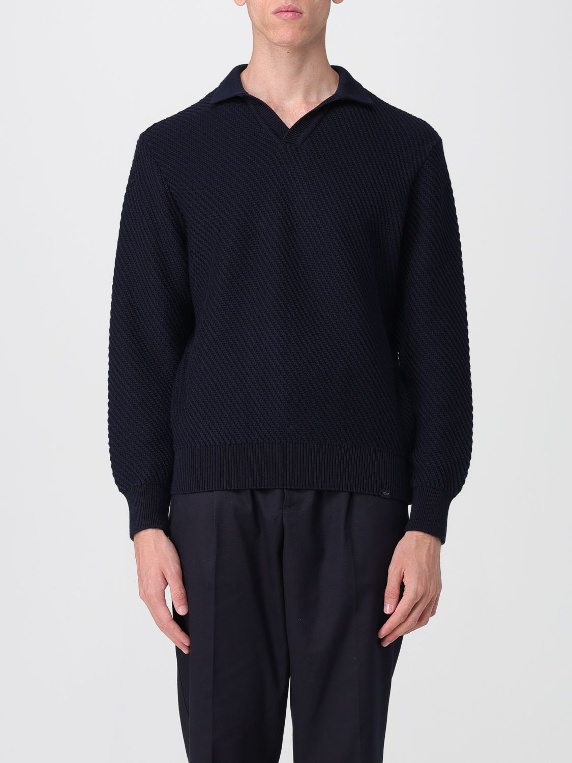 Paul & Shark Sweater  Men Color Blue In Blue
