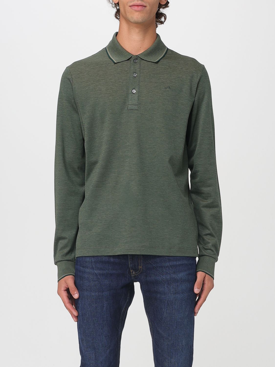 Paul & Shark Polo Shirt  Men Color Green In Green