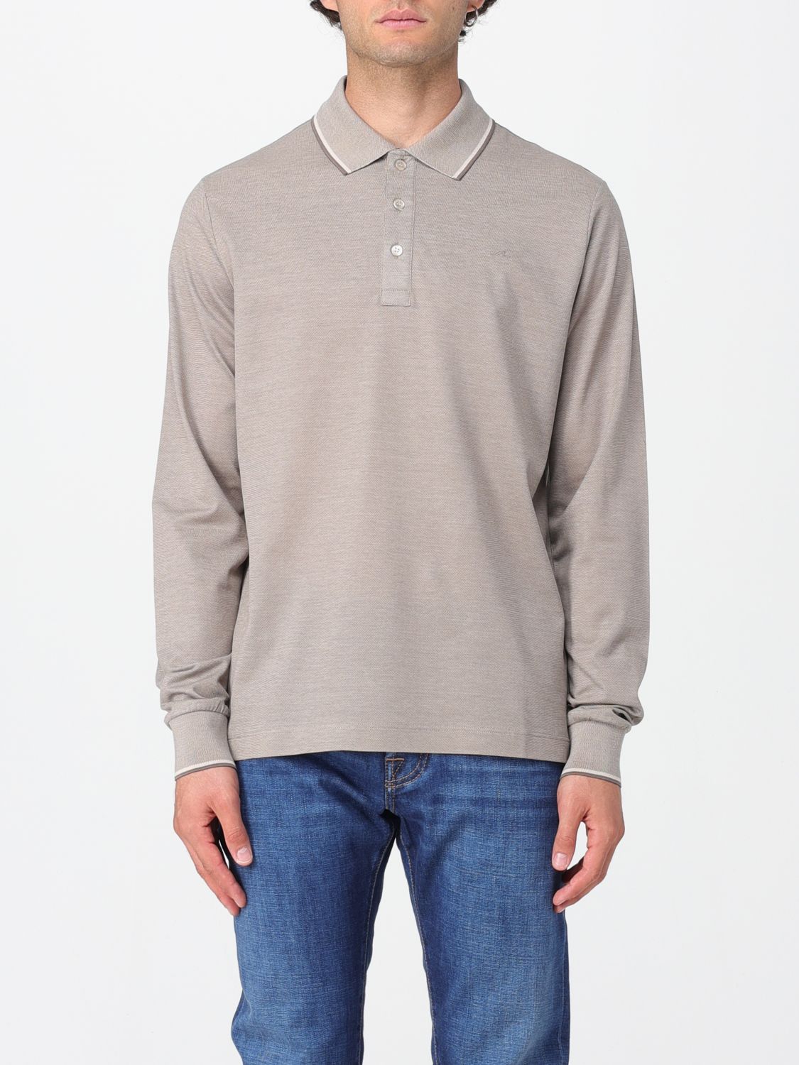 Paul & Shark Polo Shirt  Men Color Beige In Neutral