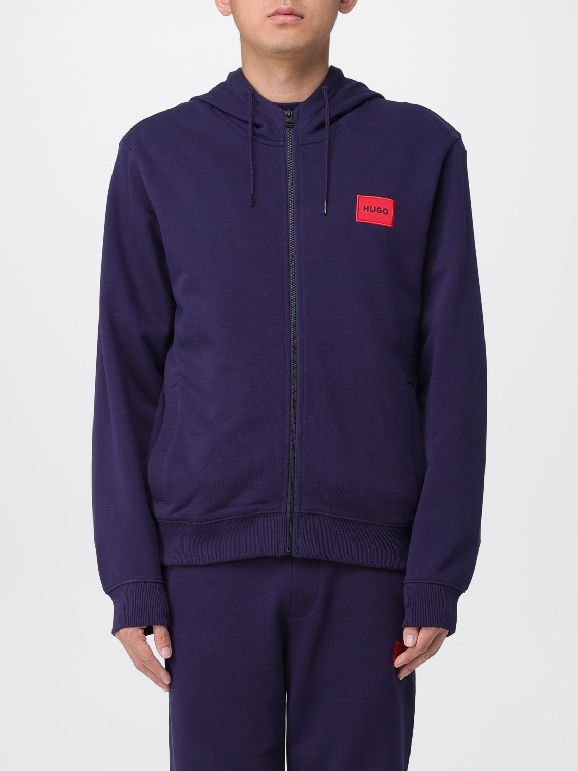 Hugo Boss Sweatshirt Hugo Men Color Violet In Purple