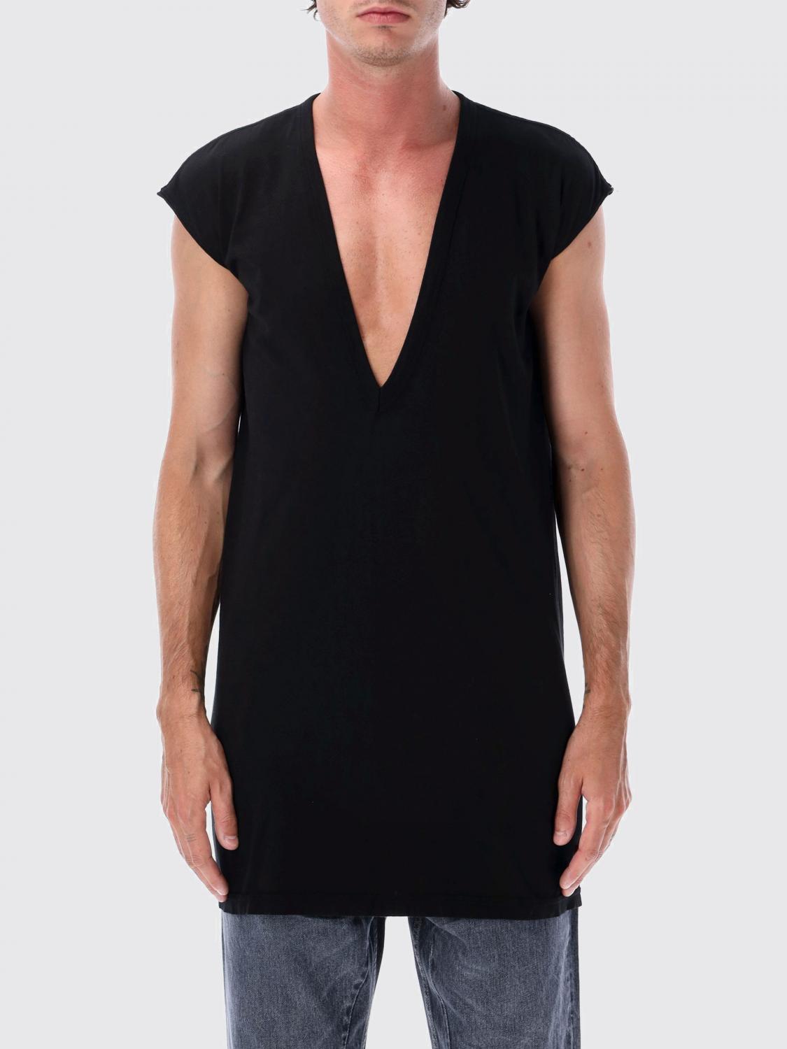Rick Owens Drkshdw Drkshdw By Rick Owens Dylan T-shirts In Black