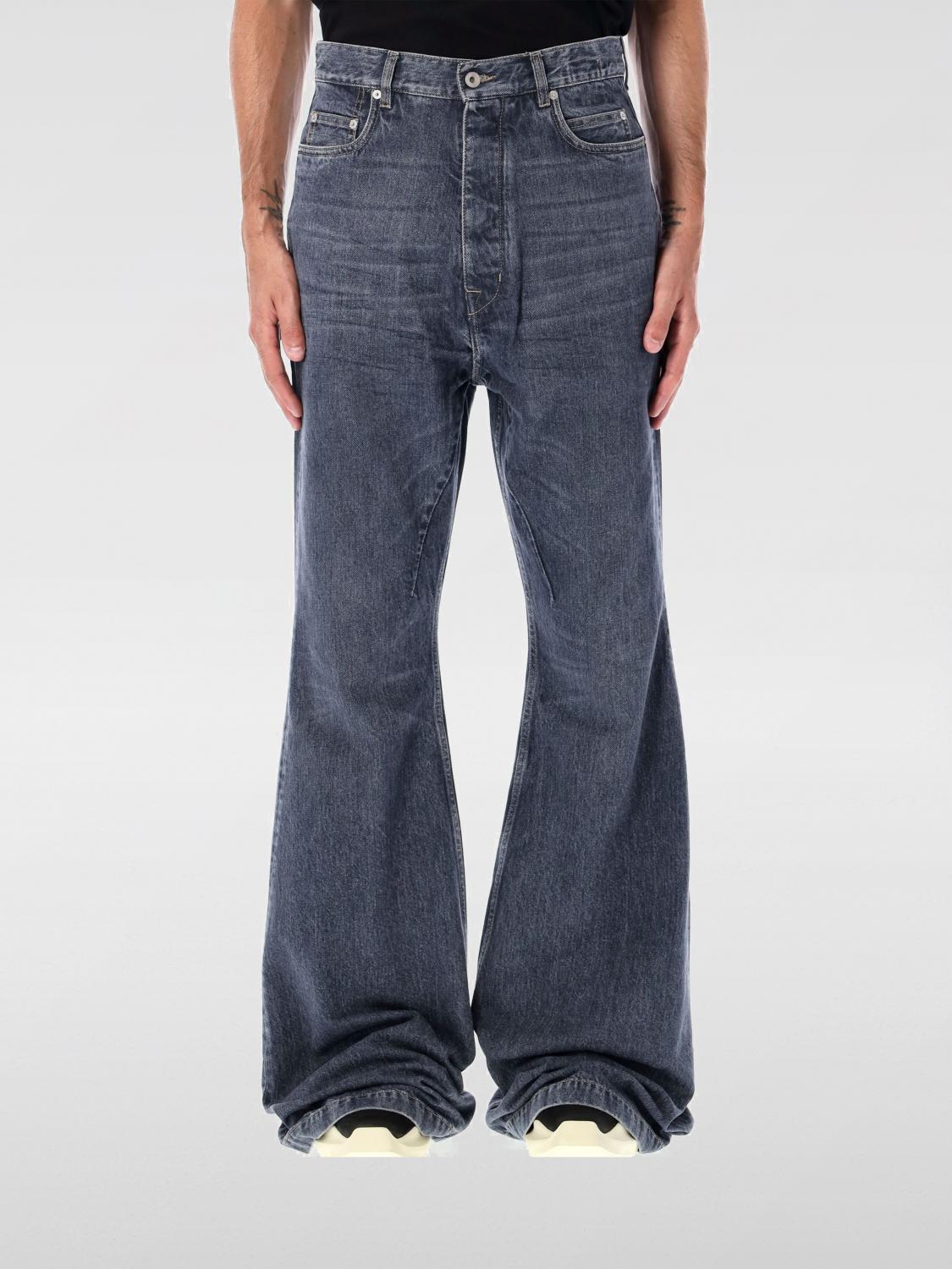 Rick Owens Drkshdw Drkshdw By Rick Owens Bolan Bootcut In Blue