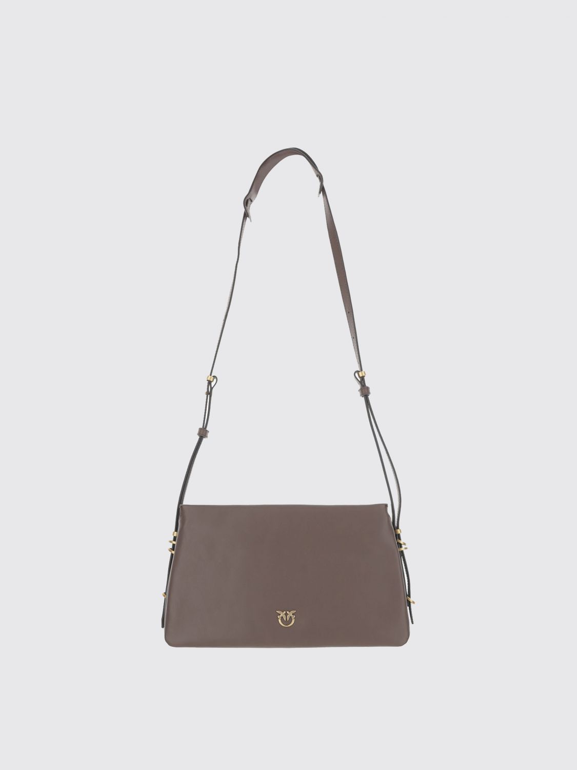 Pinko Triplet Crossbody Bag In Gray