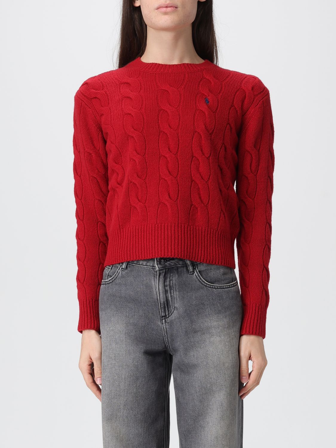 Polo Ralph Lauren Sweater  Woman Color Red