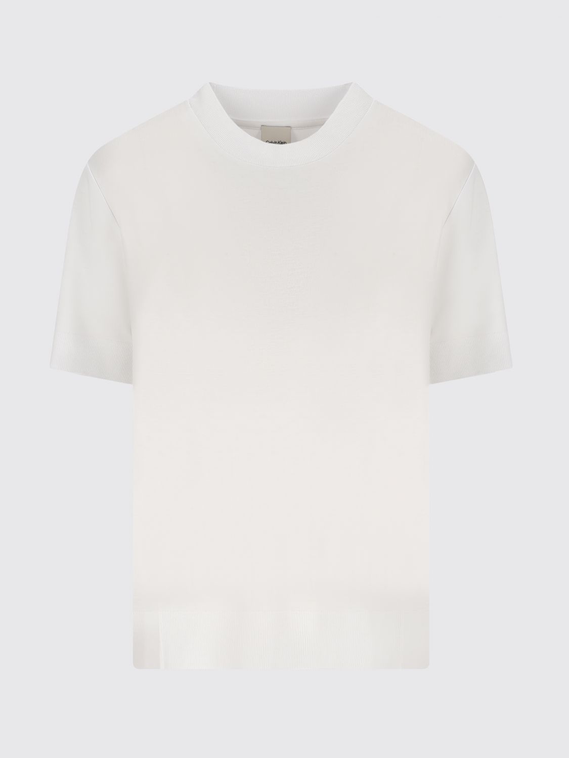 Calvin Klein T-shirt  Woman Color White In White