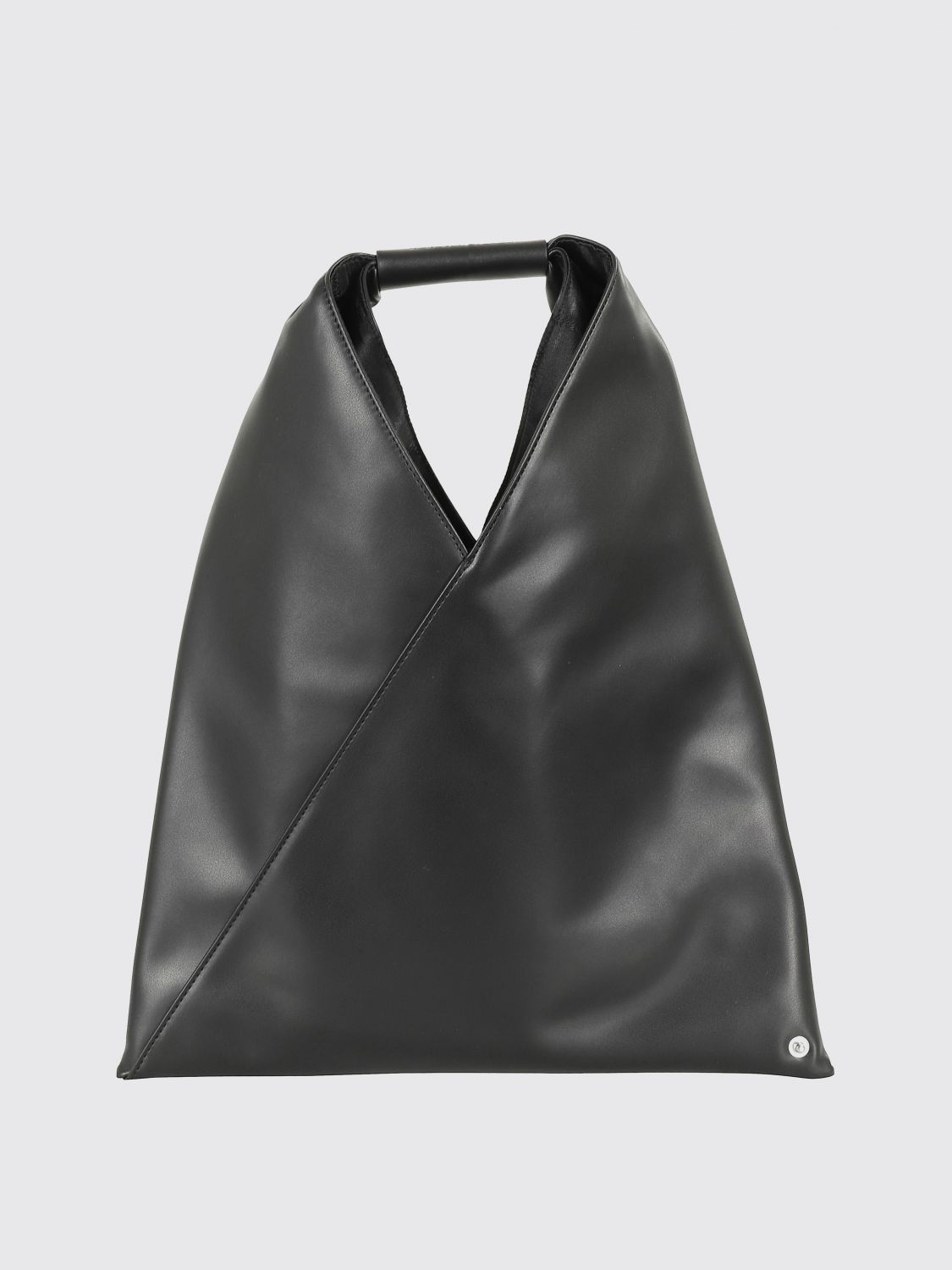 Mm6 Maison Margiela Mm6 By Maison Margiela Japanese-inspired Small Handbag With Top Handle In Black