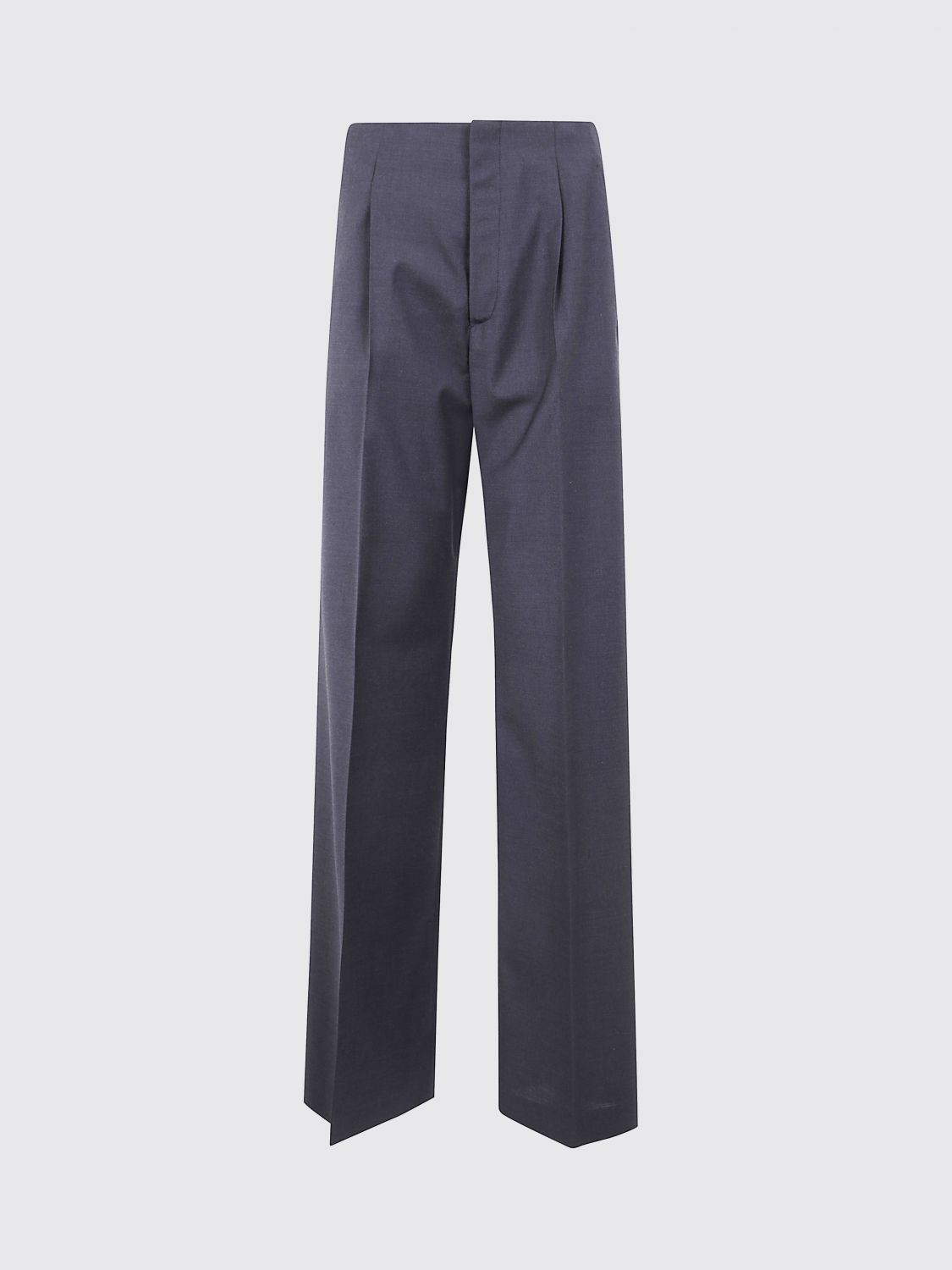Alberta Ferretti Pants Woman Color Grey In Blue
