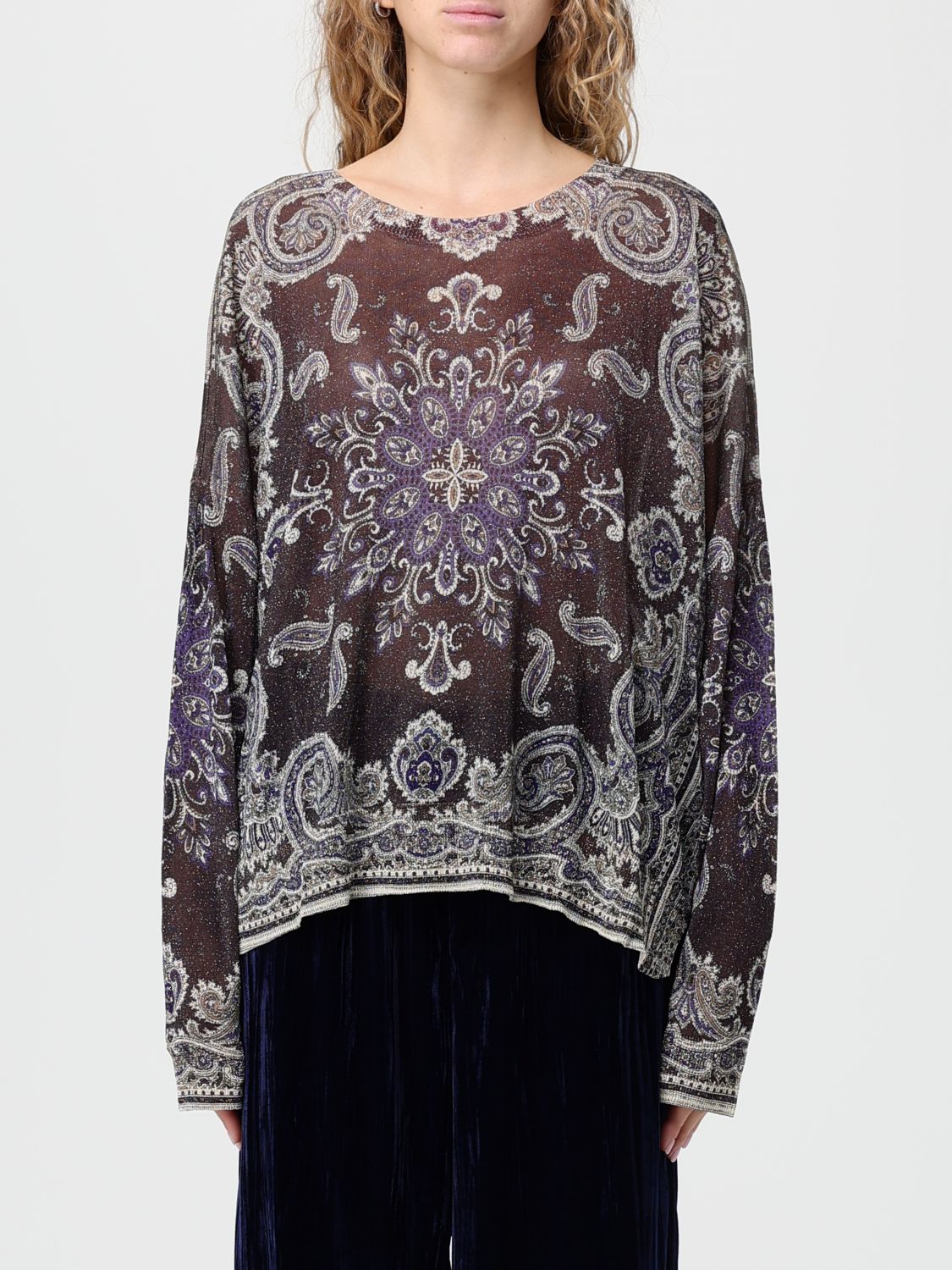 Liu •jo Sweater Liu Jo Woman Color Black In Brown