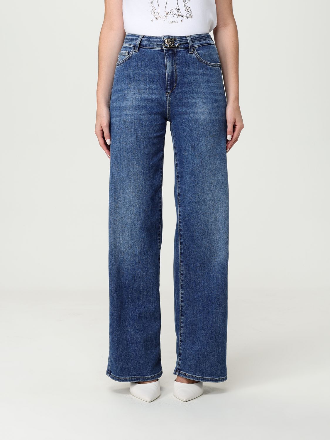 Liu •jo Jeans Liu Jo Woman Color Blue In Blue