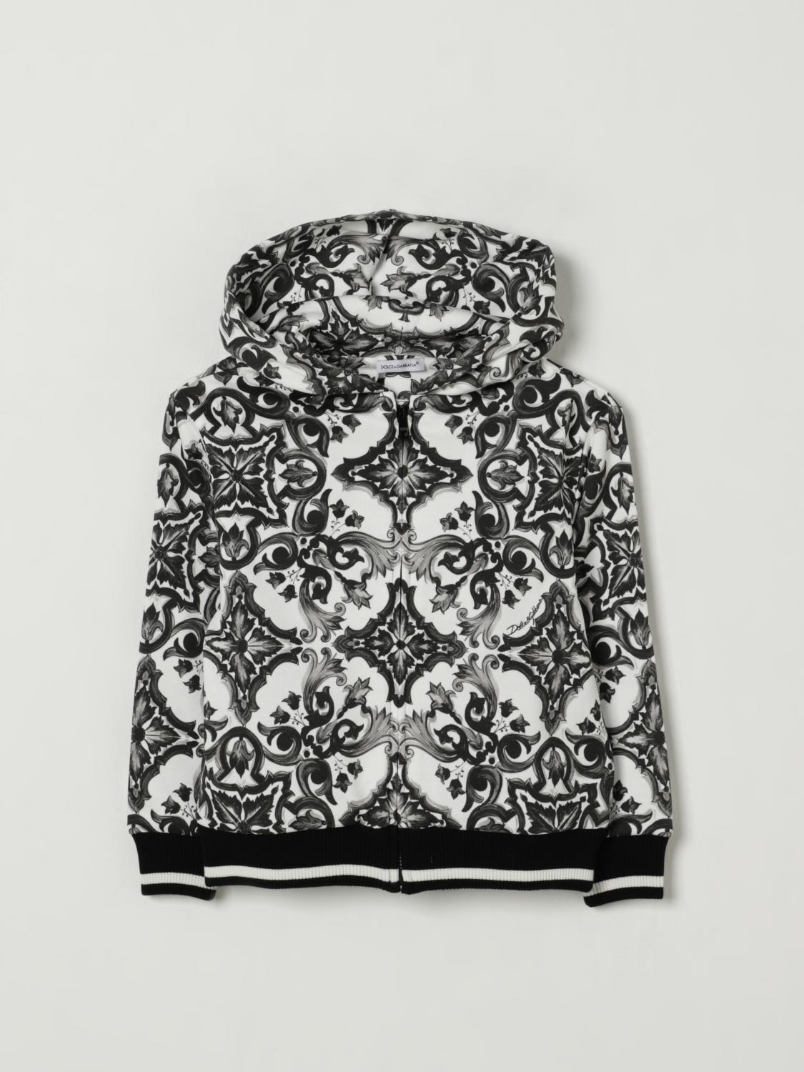 Dolce & Gabbana Sweater Kids Color Black In Black