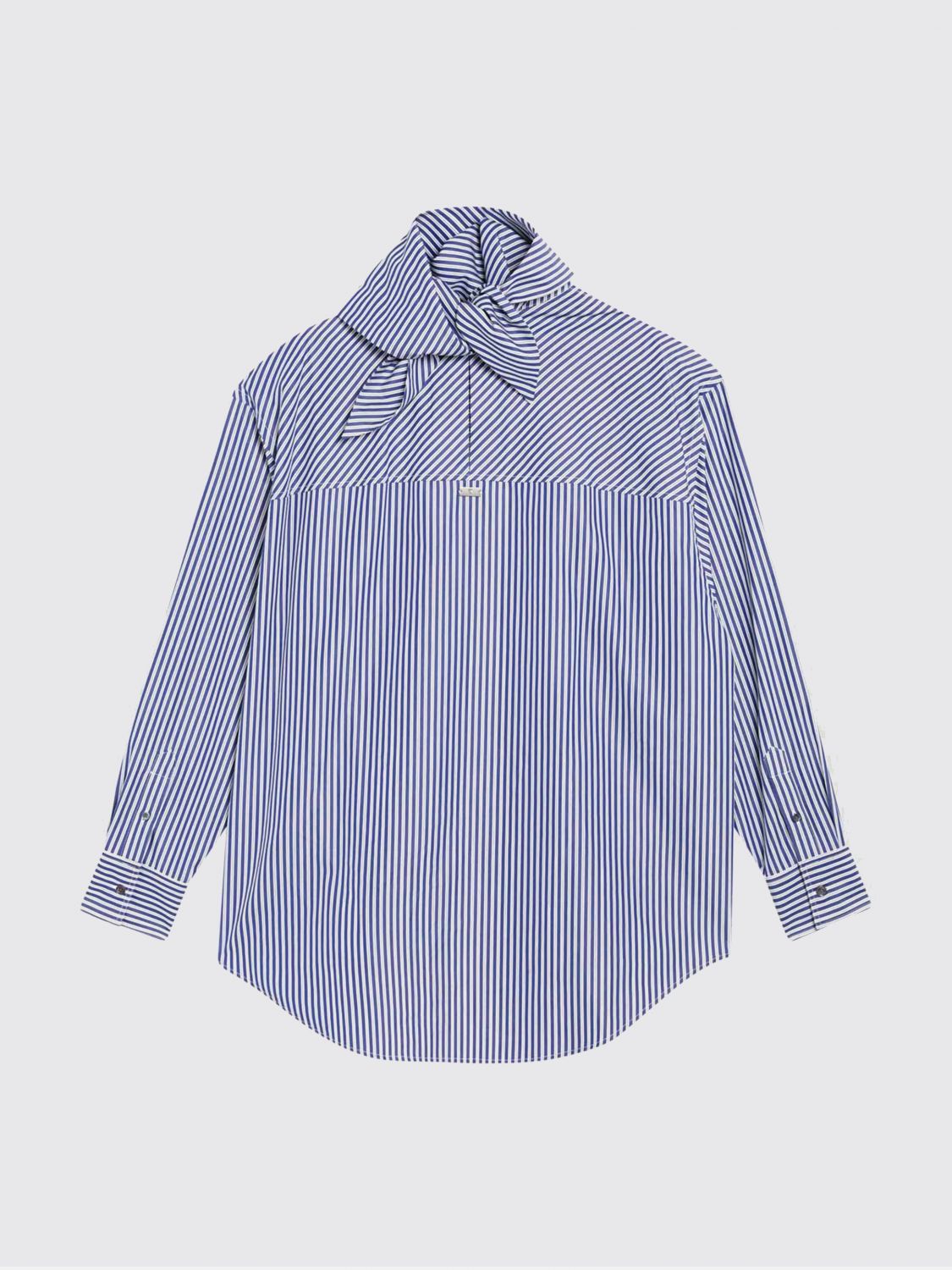 Ami Alexandre Mattiussi Skirt Ami Paris Woman Color Gnawed Blue