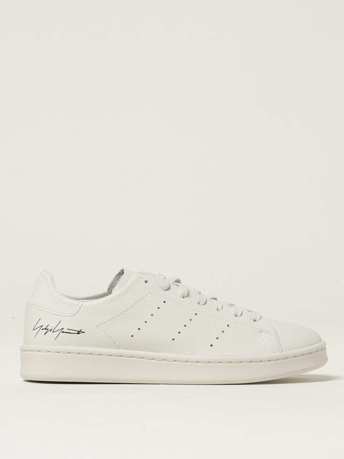 Y-3 Stan Smith Perforated Leather Low-top Sneakers In White