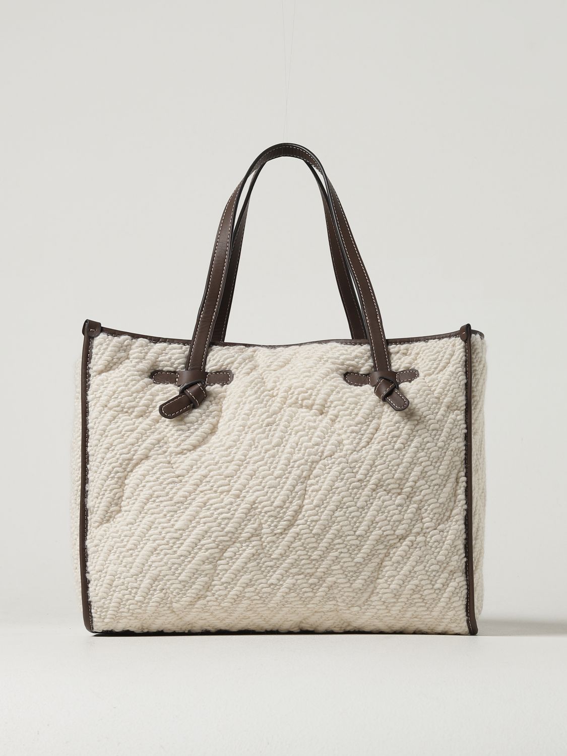 Gianni Chiarini Tote Bags Woman Color Cream In White