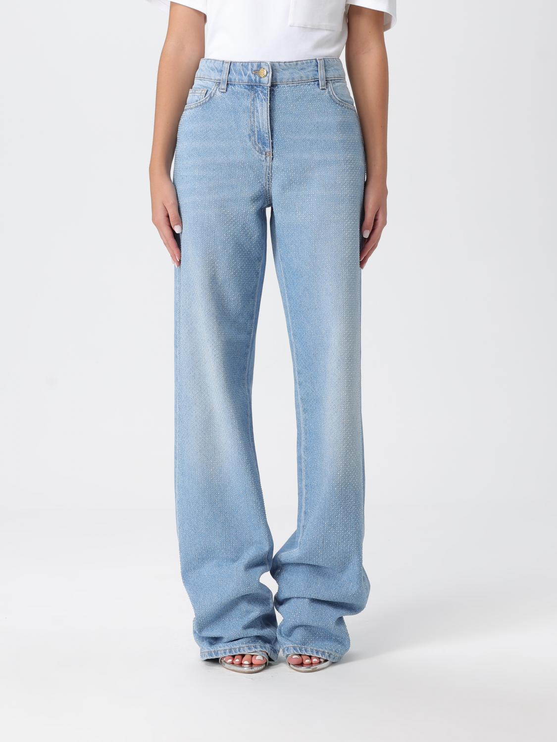 ELISABETTA FRANCHI Jeans Damen Farbe Denim