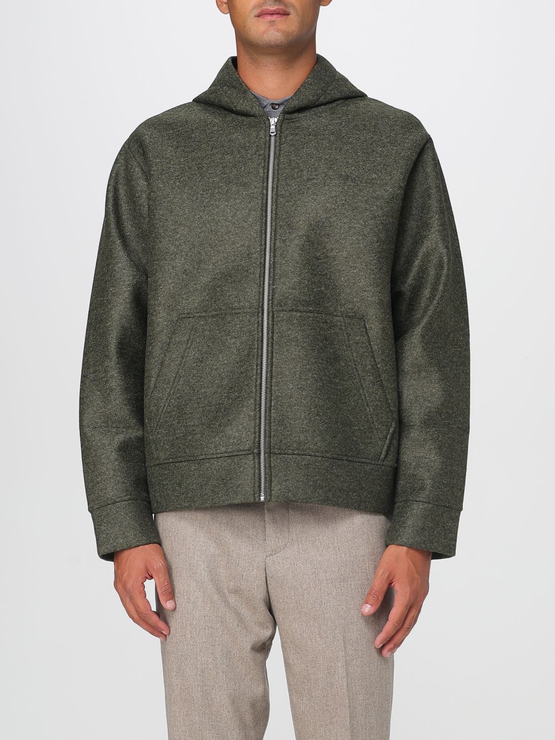 Apc Sweatshirt A. P.c. Men Color Green In Green