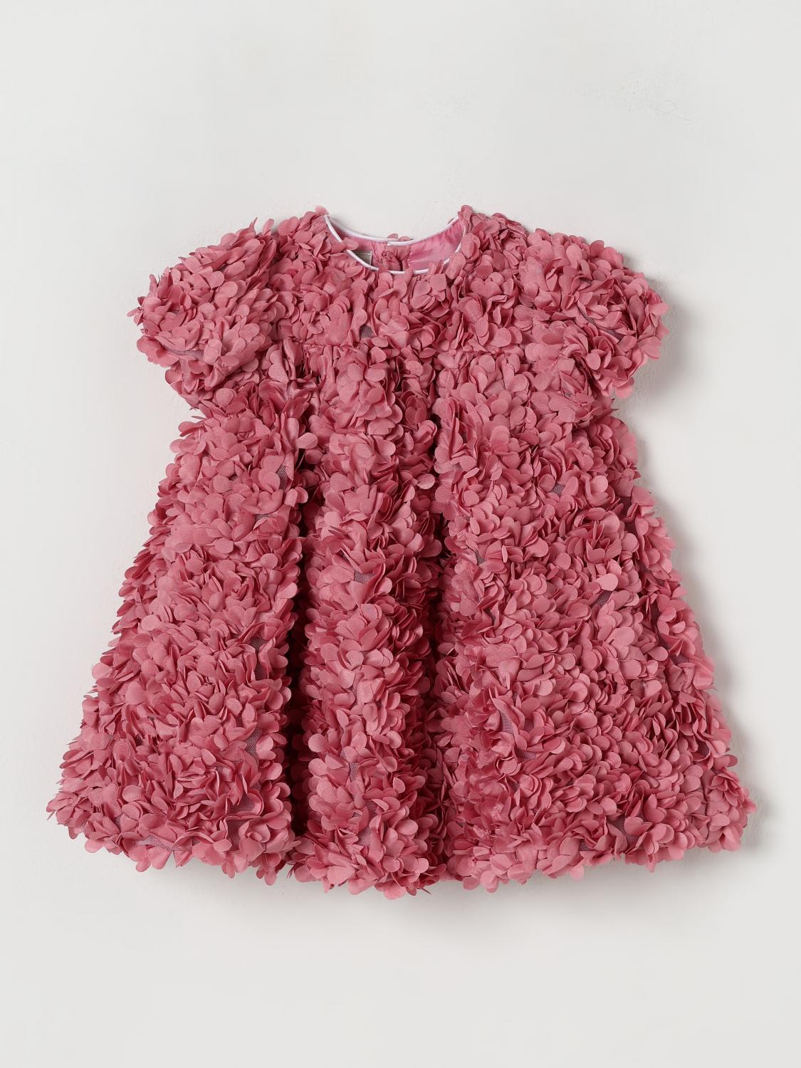 La Stupenderia Romper Kids Color White In Pink