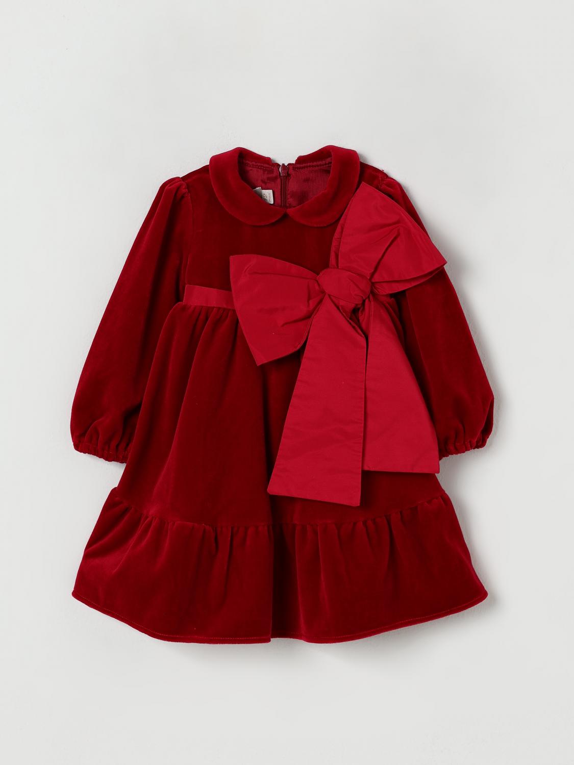 La Stupenderia Romper Kids Color White In Red