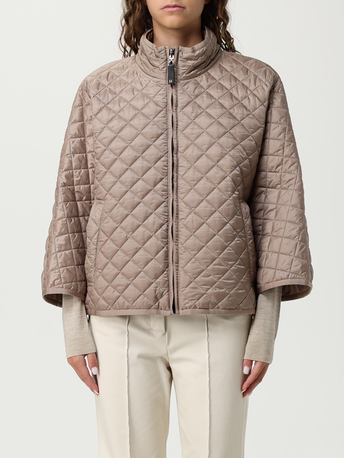 Max Mara The Cube Jacket Woman Color Beige In Multi