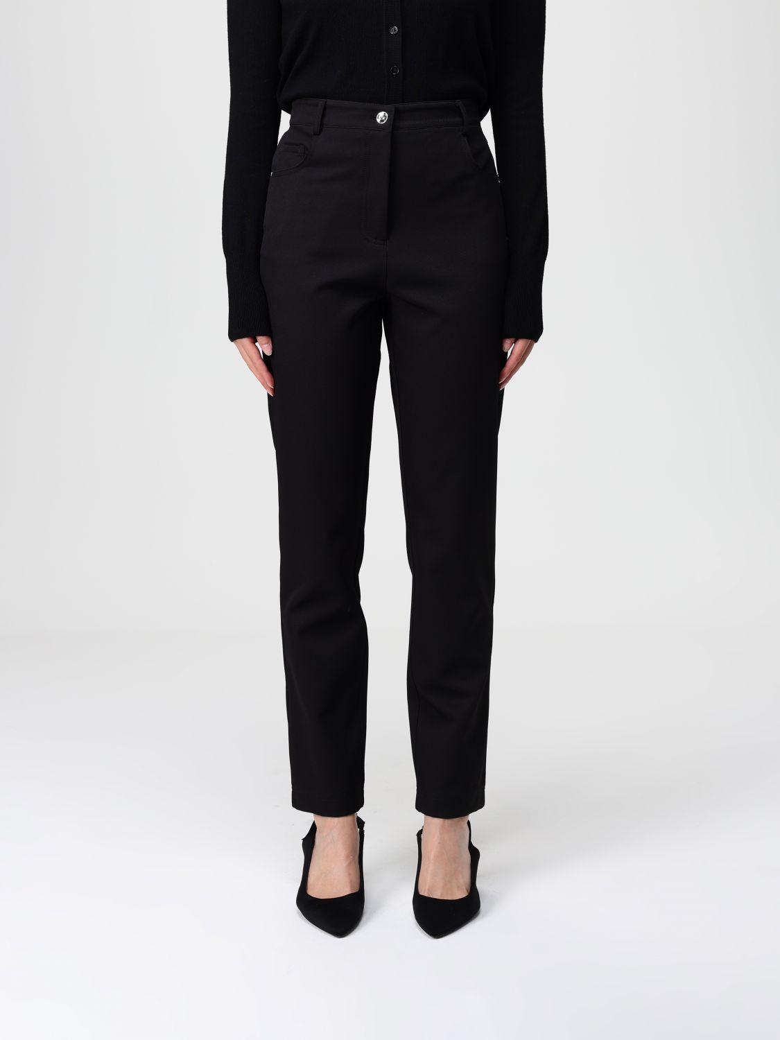 Patrizia Pepe Pants  Woman Color Black In Black