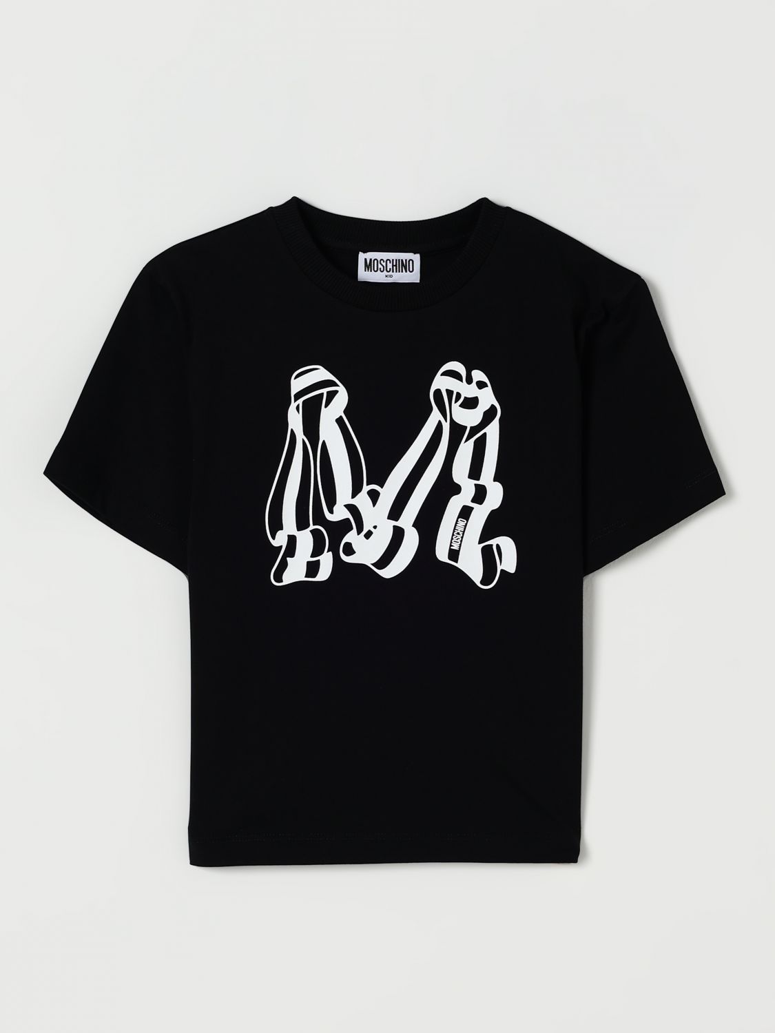Moschino T-shirt Kids Color Black In Black