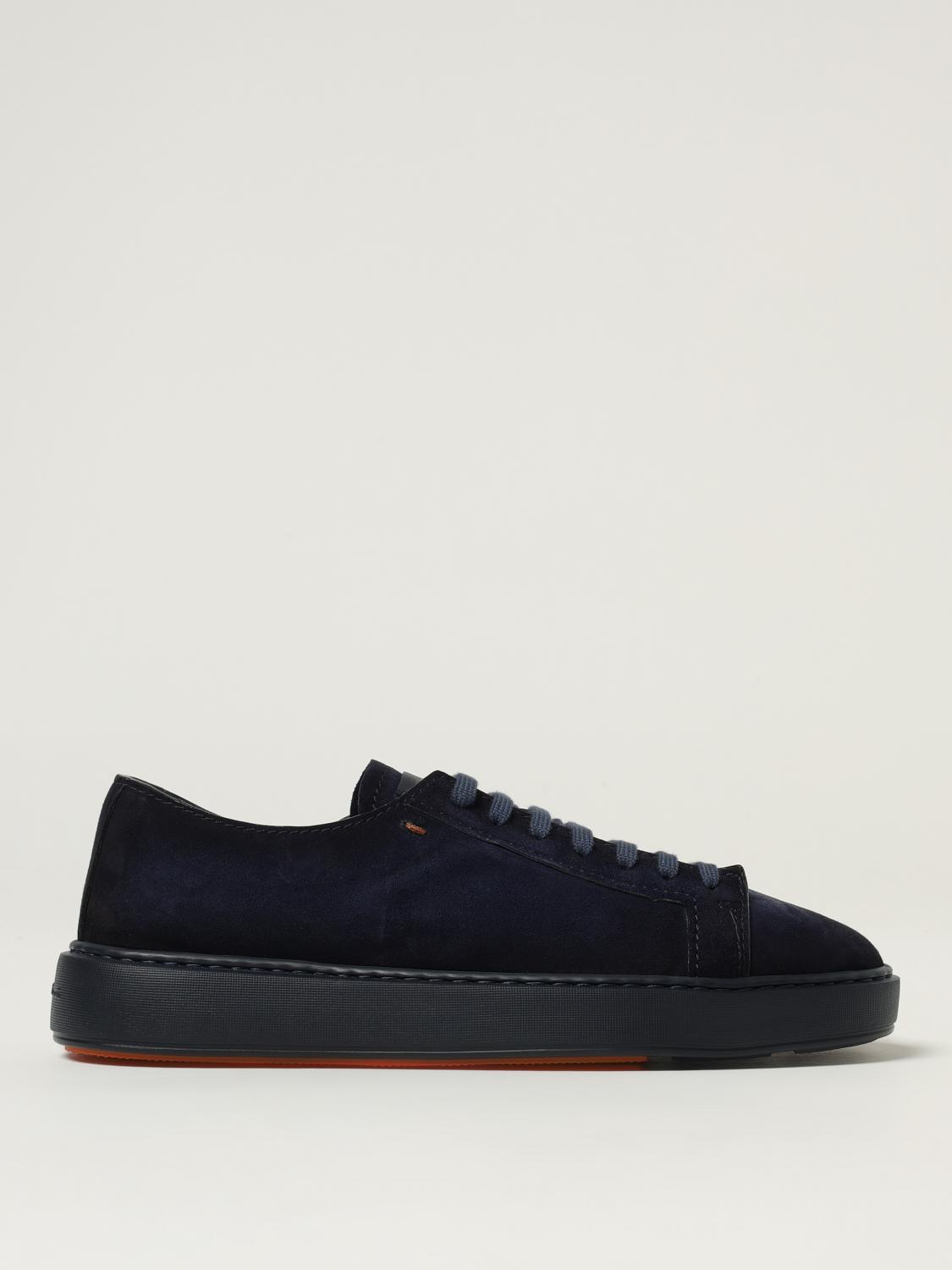 Santoni Sneakers  Men Color Blue In Blue