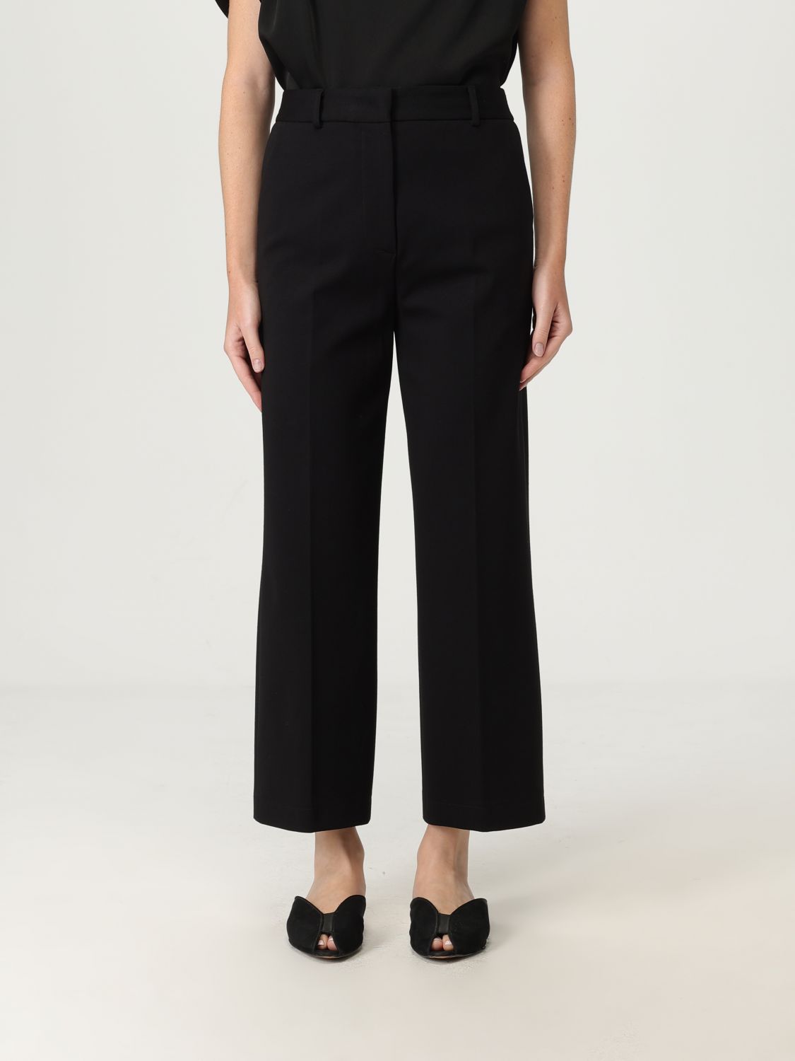 Liviana Conti Pants Woman Color Black In Black