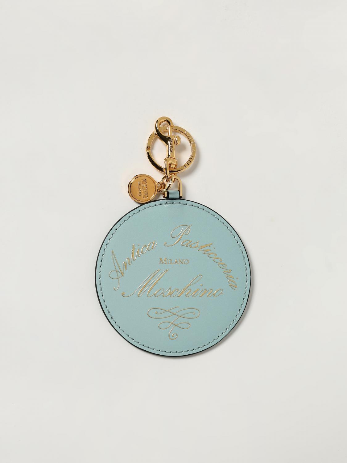 Moschino Keyring Couture Men Color Gnawed Blue In Blue